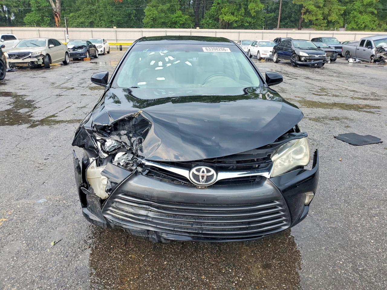 2015 Toyota Camry Le Black vin: 4T4BF1FKXFR478211