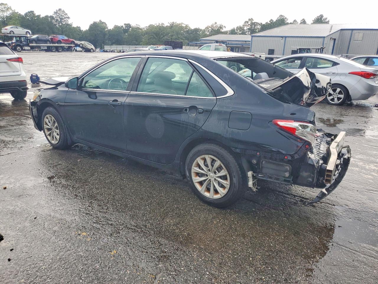 2015 Toyota Camry Le Black vin: 4T4BF1FKXFR478211