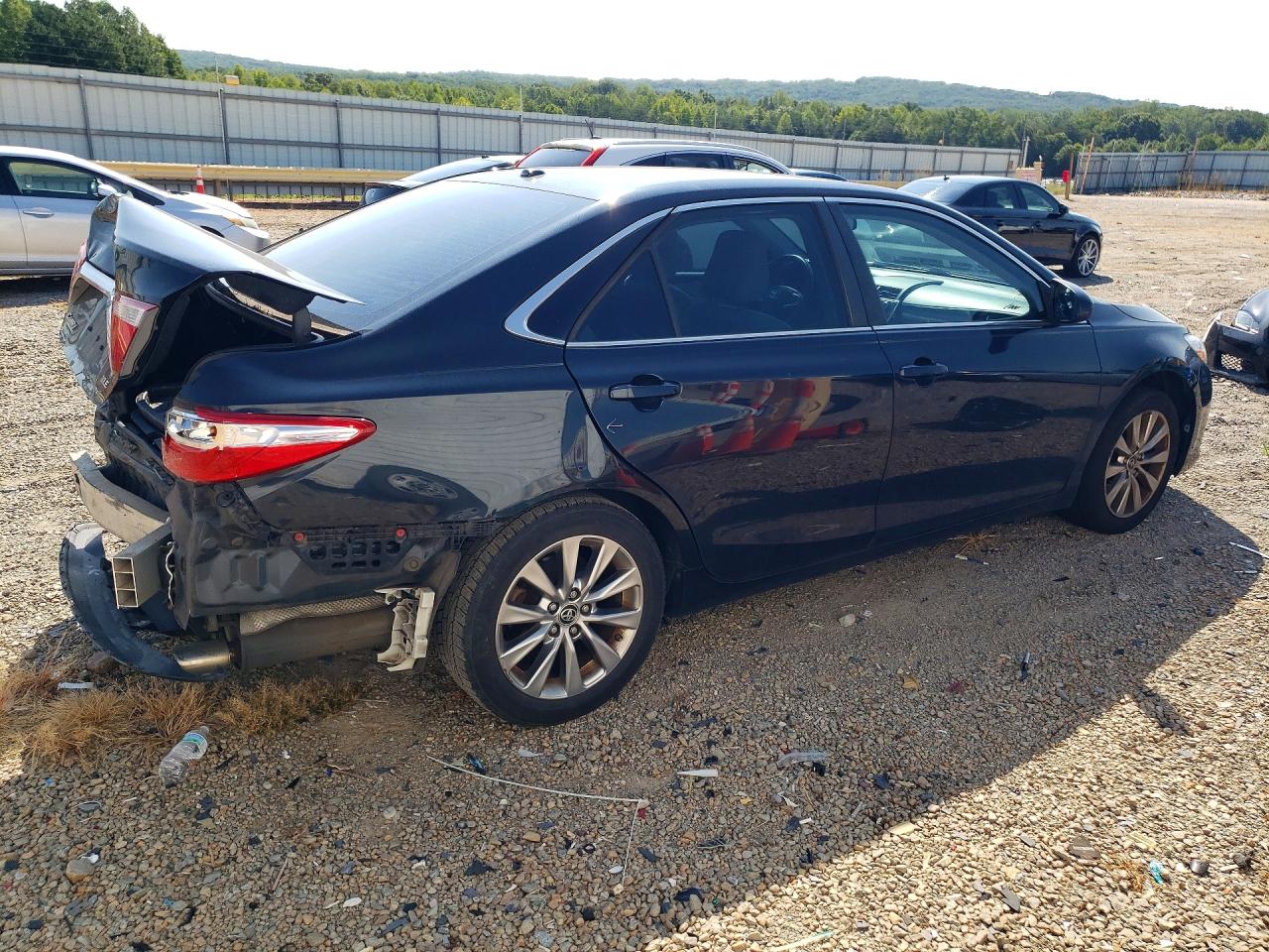 2015 Toyota Camry Xle Black vin: 4T4BF1FKXFR499303
