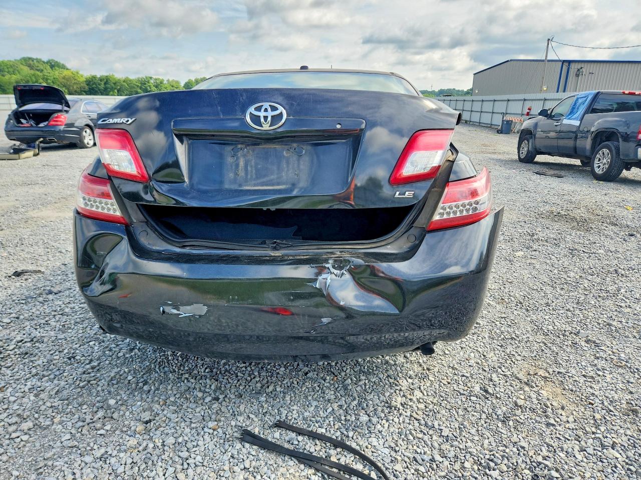 2010 Toyota Camry Le Black vin: 4T4BF3EK0AR013863