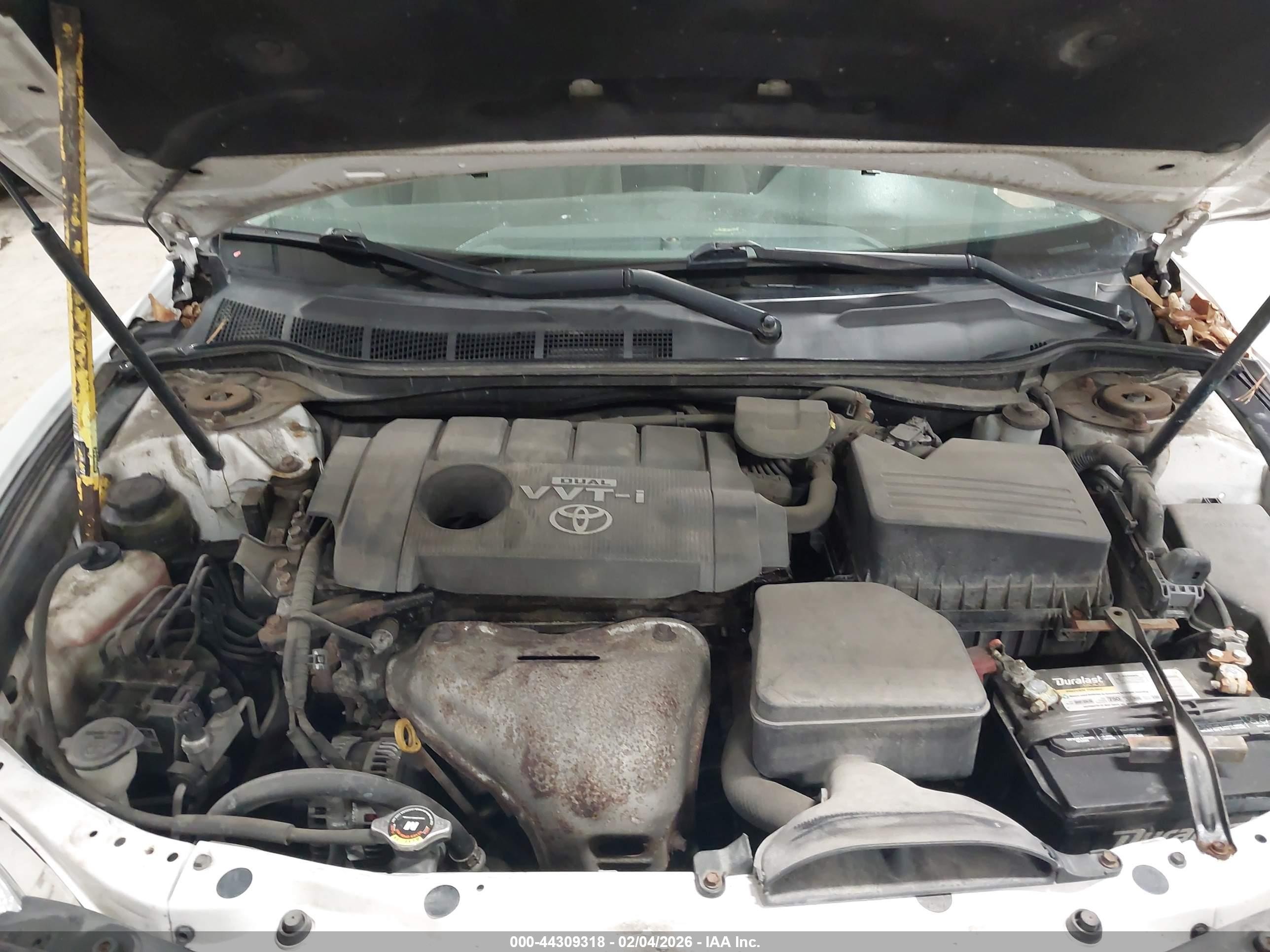 2010 Toyota Camry Le White vin: 4T4BF3EK0AR034020