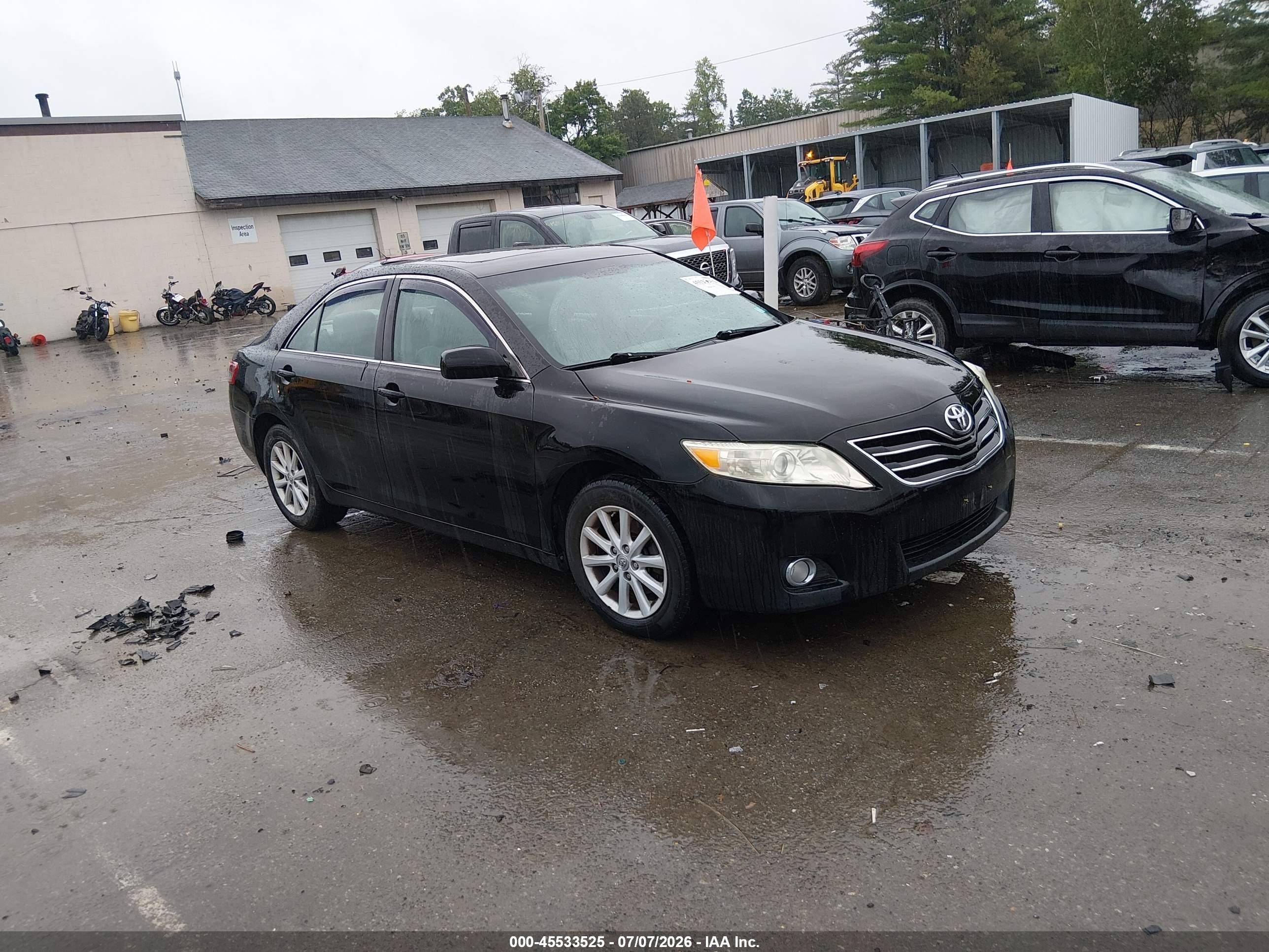 2010 Toyota Camry Xle Black vin: 4T4BF3EK0AR039685