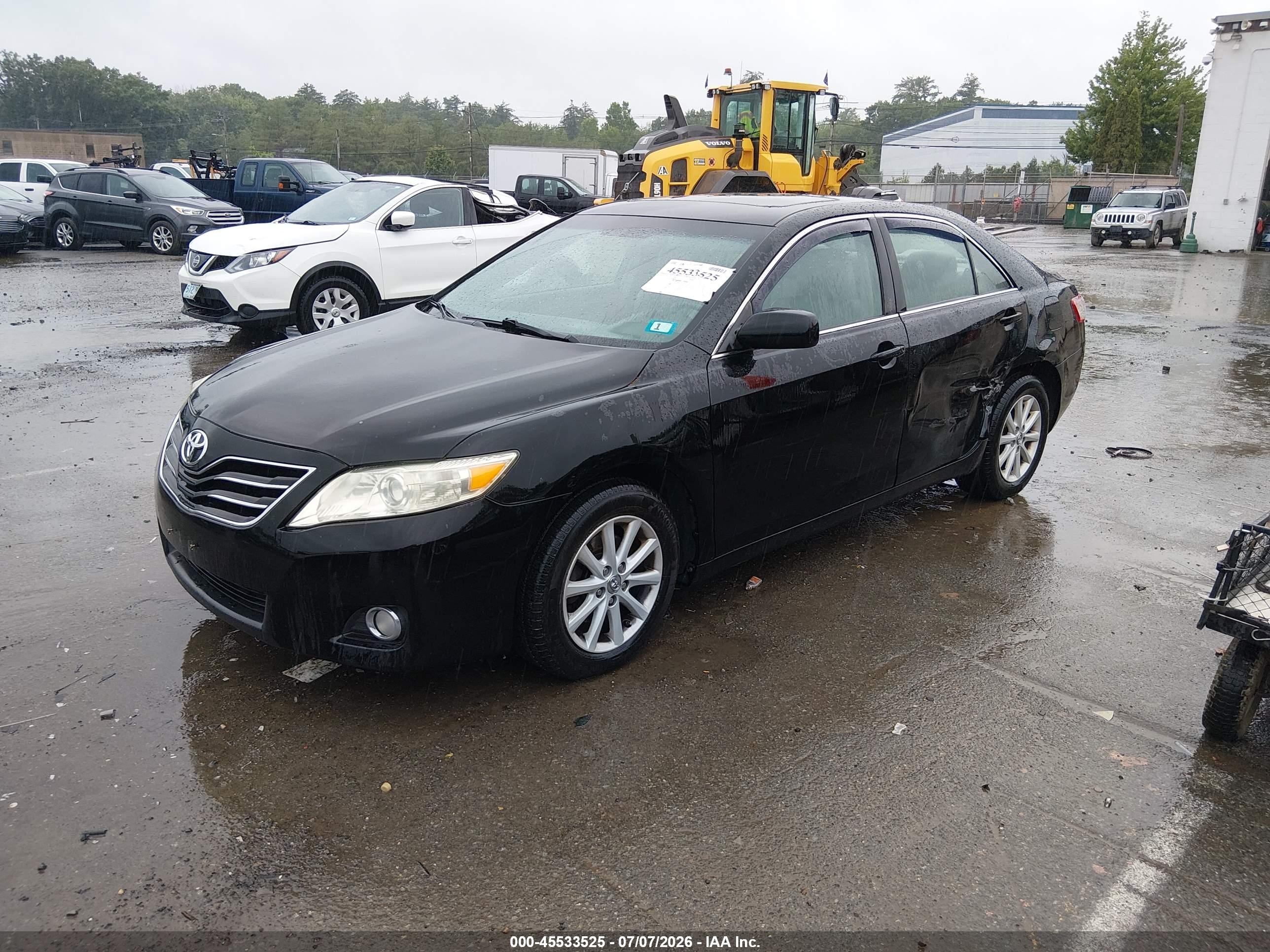 2010 Toyota Camry Xle Black vin: 4T4BF3EK0AR039685