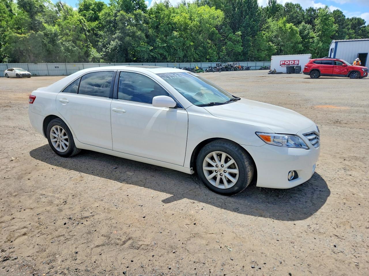 2010 Toyota Camry Xle Белый vin: 4T4BF3EK0AR048676