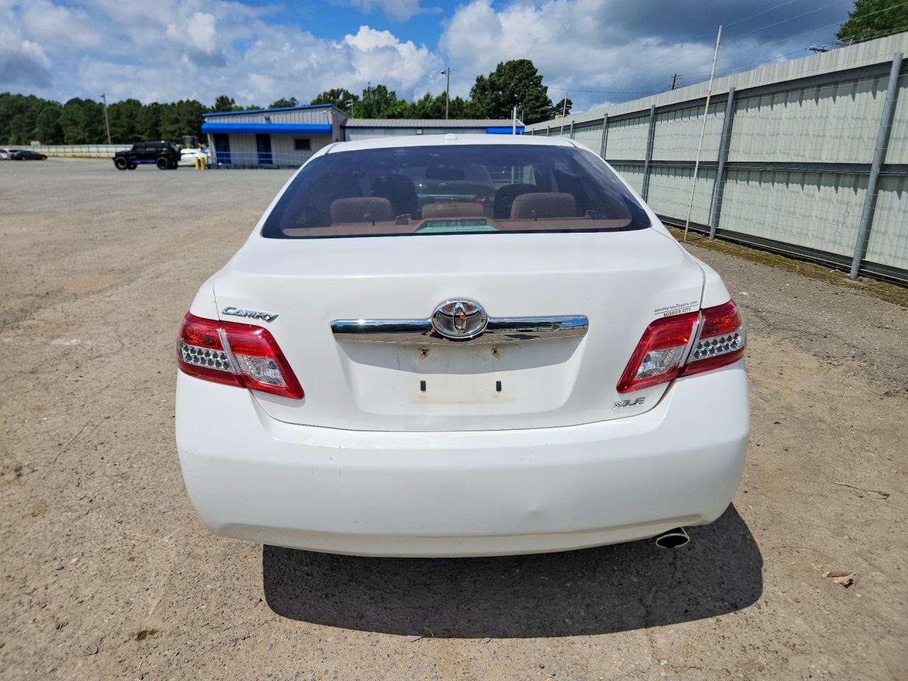 2010 Toyota Camry Xle Белый vin: 4T4BF3EK0AR048676