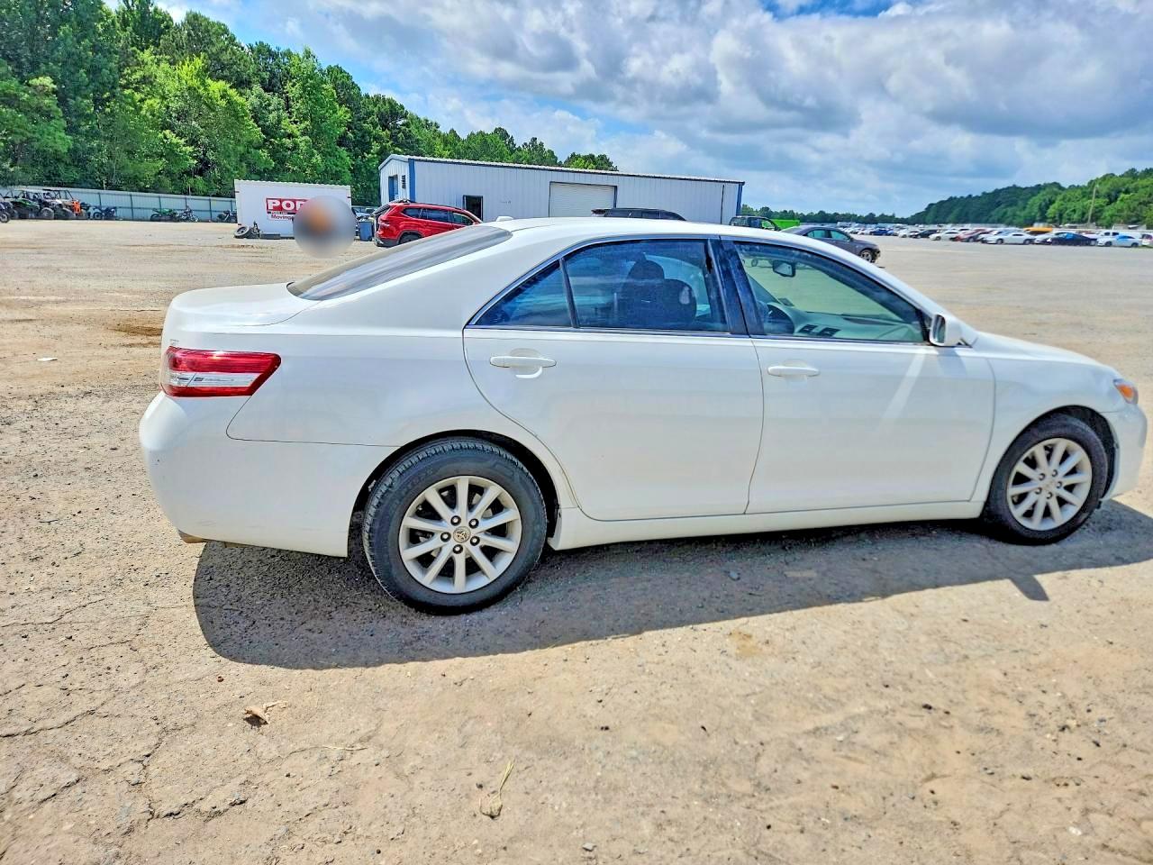 2010 Toyota Camry Xle Белый vin: 4T4BF3EK0AR048676