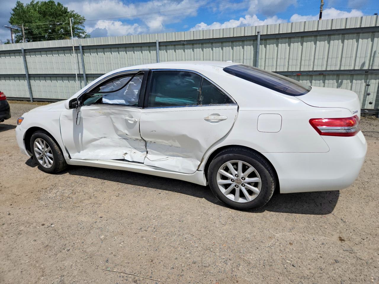 2010 Toyota Camry Xle Белый vin: 4T4BF3EK0AR048676
