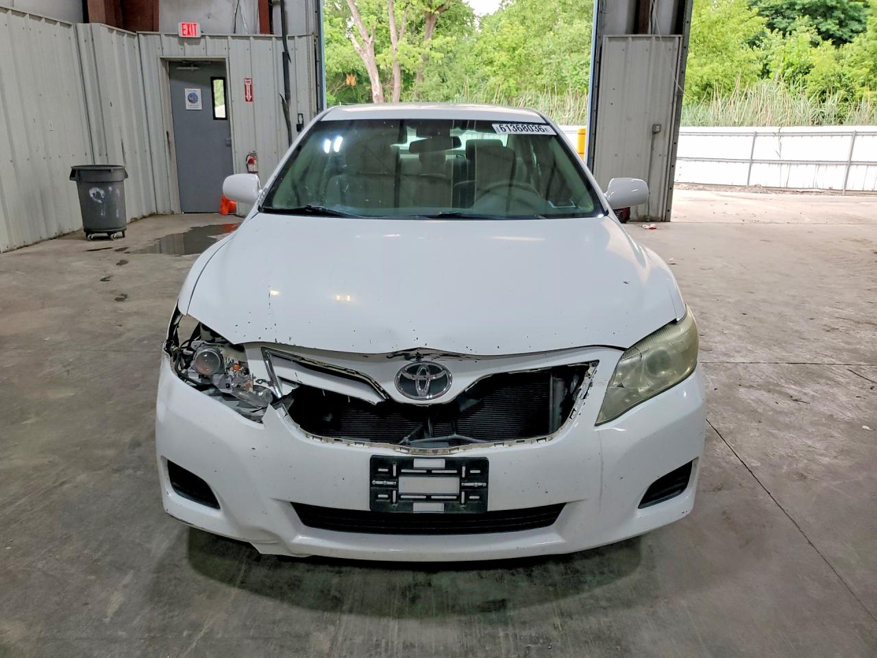 2010 Toyota Camry Le White vin: 4T4BF3EK0AR052288