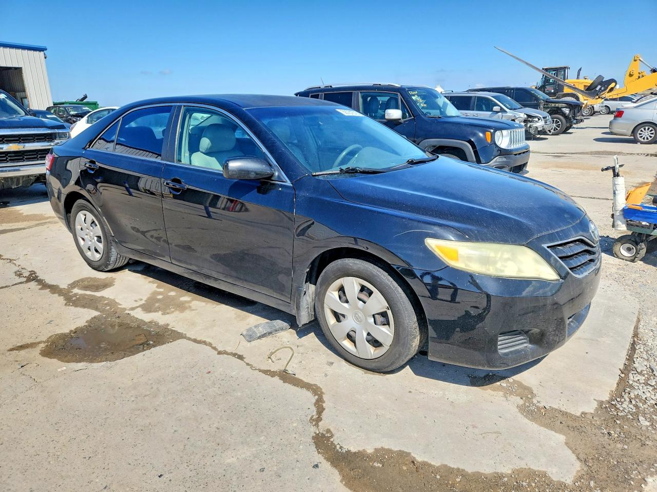 2010 Toyota Camry Le Black vin: 4T4BF3EK0AR053599