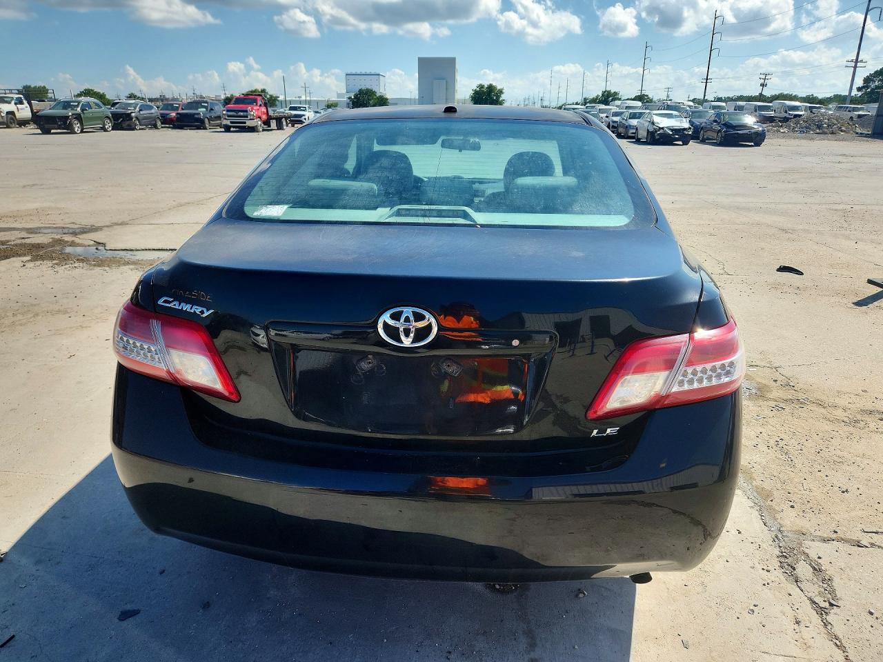 2010 Toyota Camry Le Black vin: 4T4BF3EK0AR053599