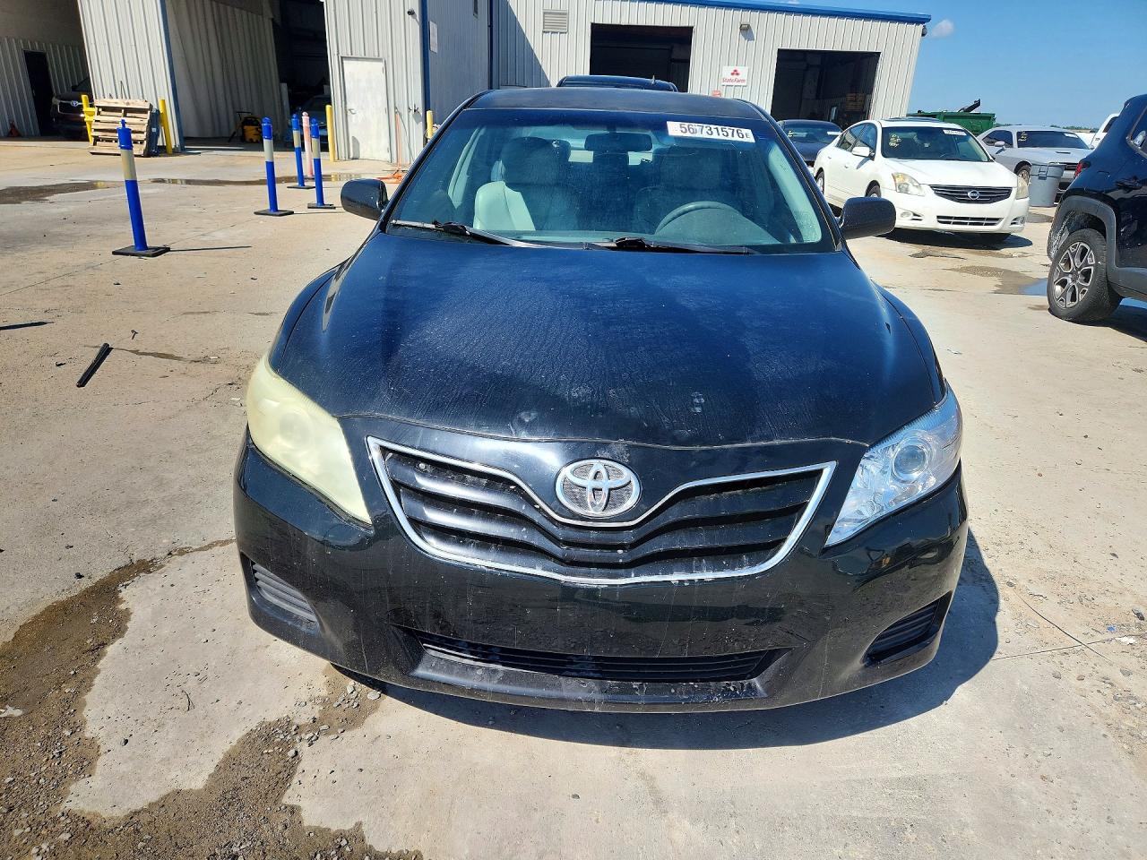 2010 Toyota Camry Le Black vin: 4T4BF3EK0AR053599