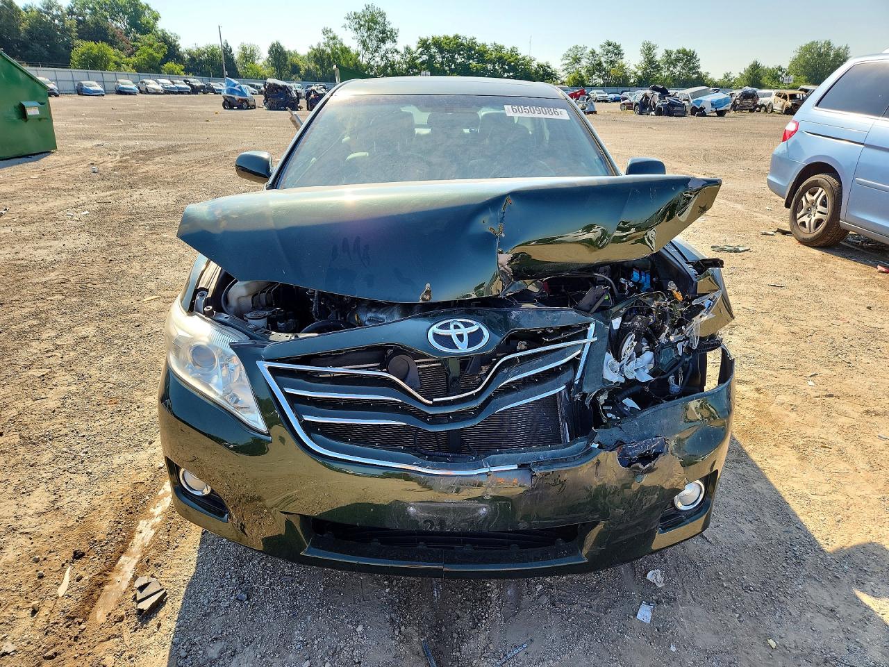 2010 Toyota Camry Xle Green vin: 4T4BF3EK0AR059399