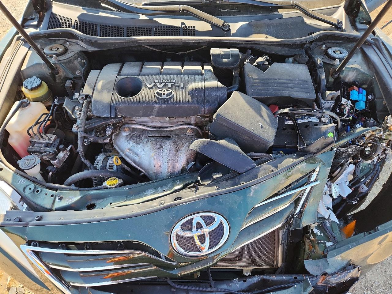 2010 Toyota Camry Xle Green vin: 4T4BF3EK0AR059399