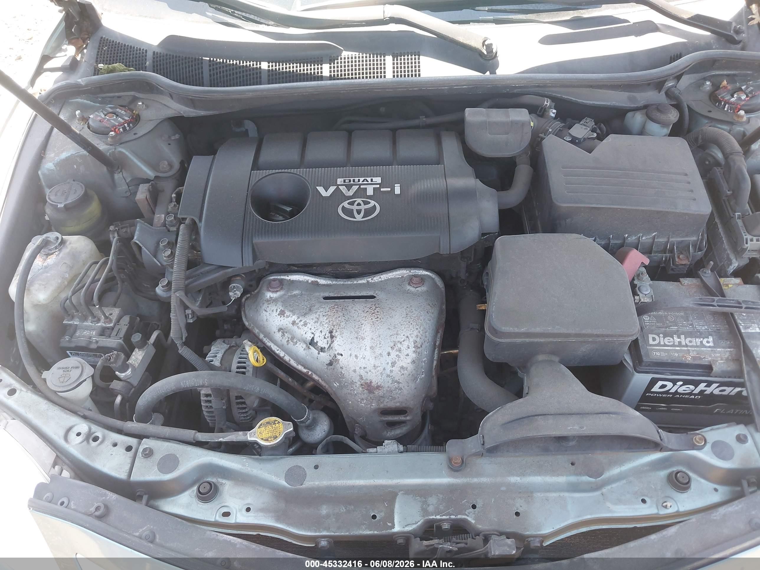 2010 Toyota Camry Xle Green vin: 4T4BF3EK0AR061153