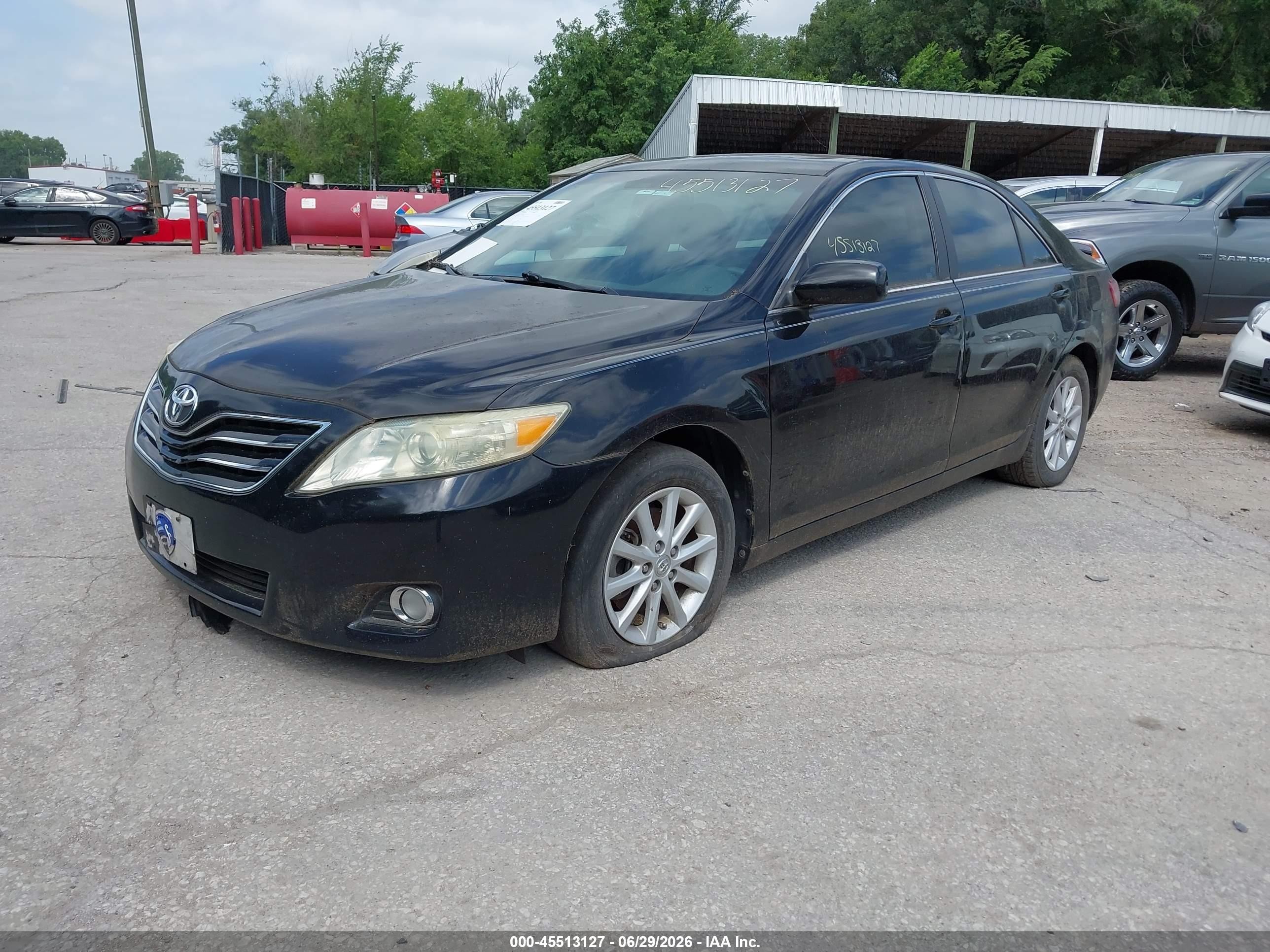 2010 Toyota Camry Xle Black vin: 4T4BF3EK0AR079913