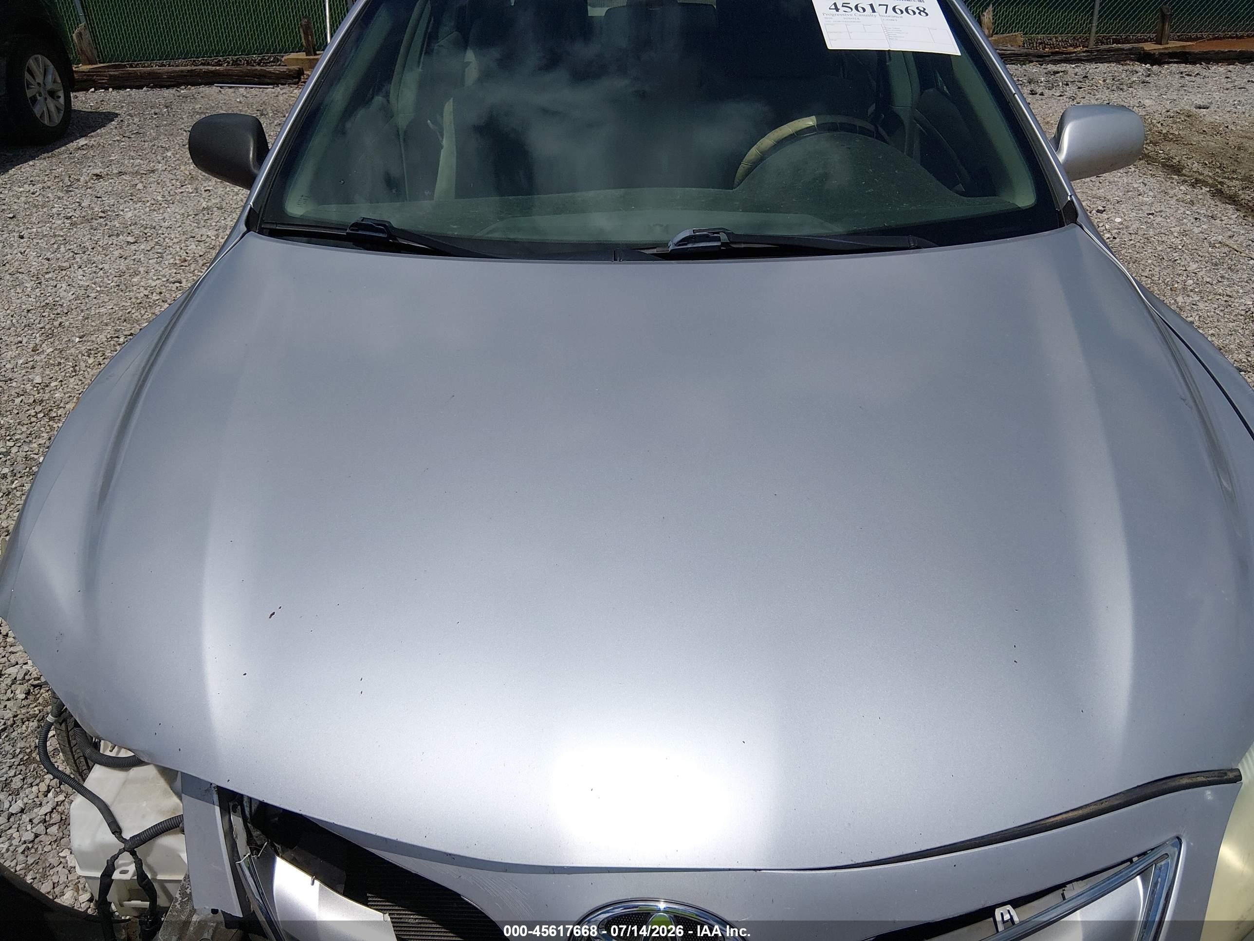 2010 Toyota Camry Le White vin: 4T4BF3EK0AR081001