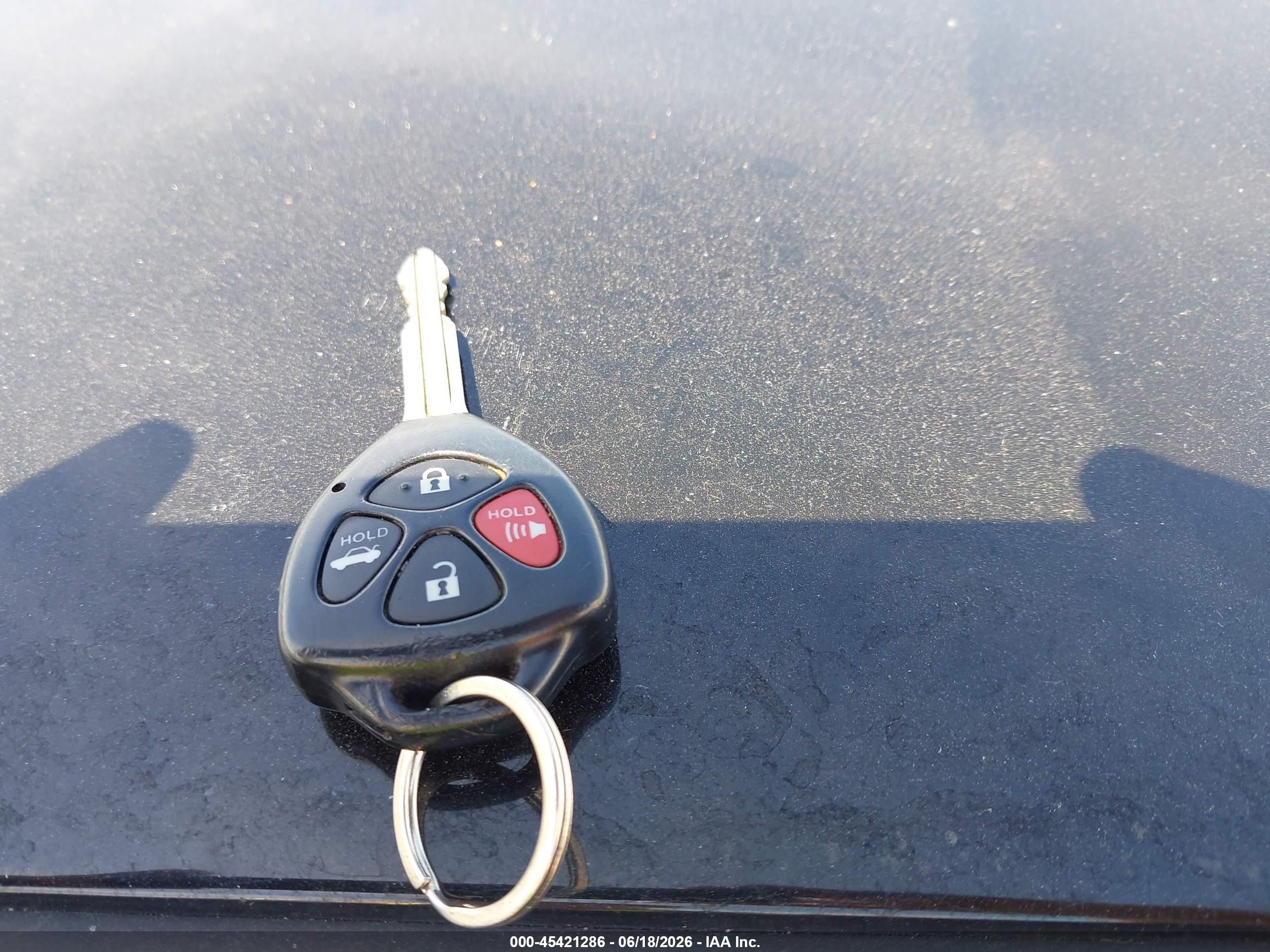 2010 Toyota Camry Le Black vin: 4T4BF3EK0AR086005