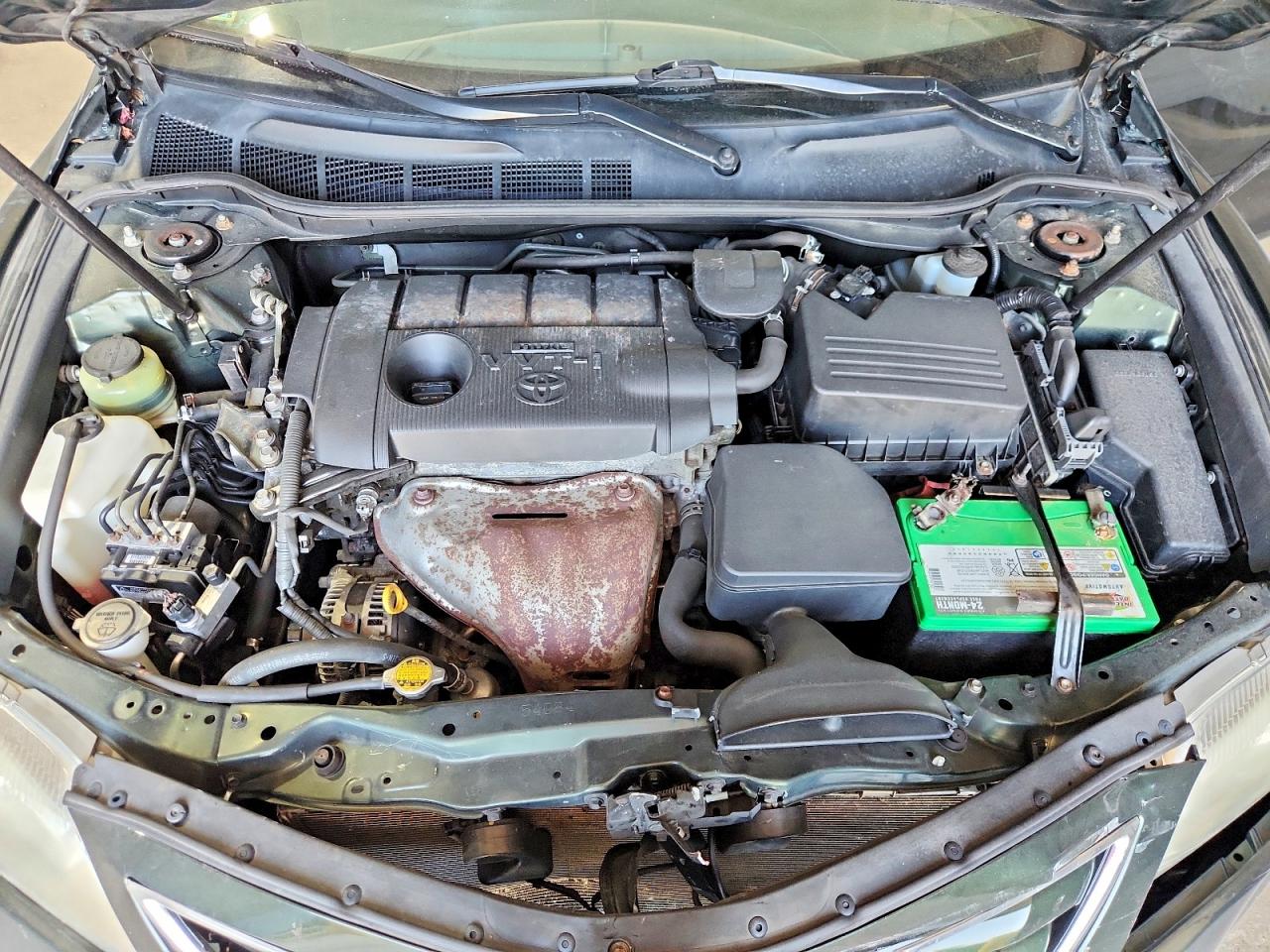 2011 Toyota Camry Le Green vin: 4T4BF3EK0BR116038
