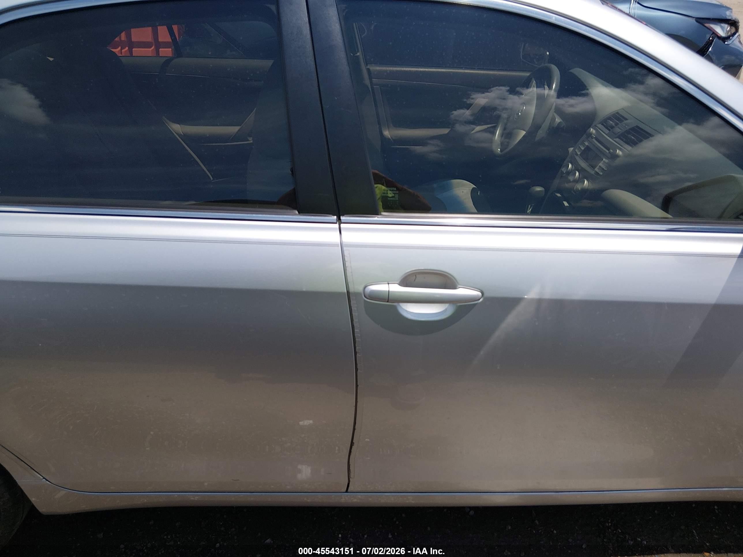 2011 Toyota Camry Le Серебряный vin: 4T4BF3EK0BR163702