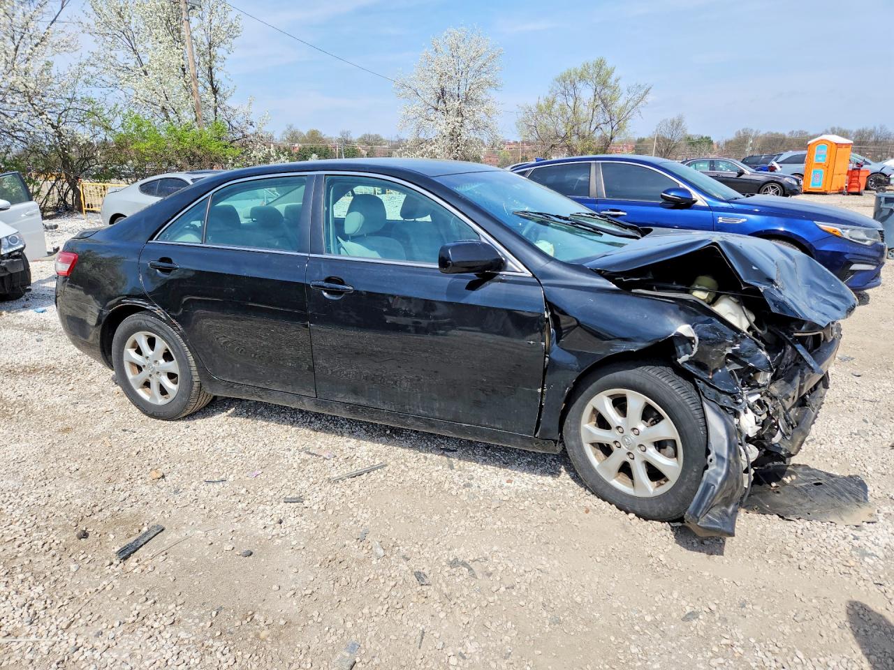 2011 Toyota Camry Le Black vin: 4T4BF3EK0BR187658