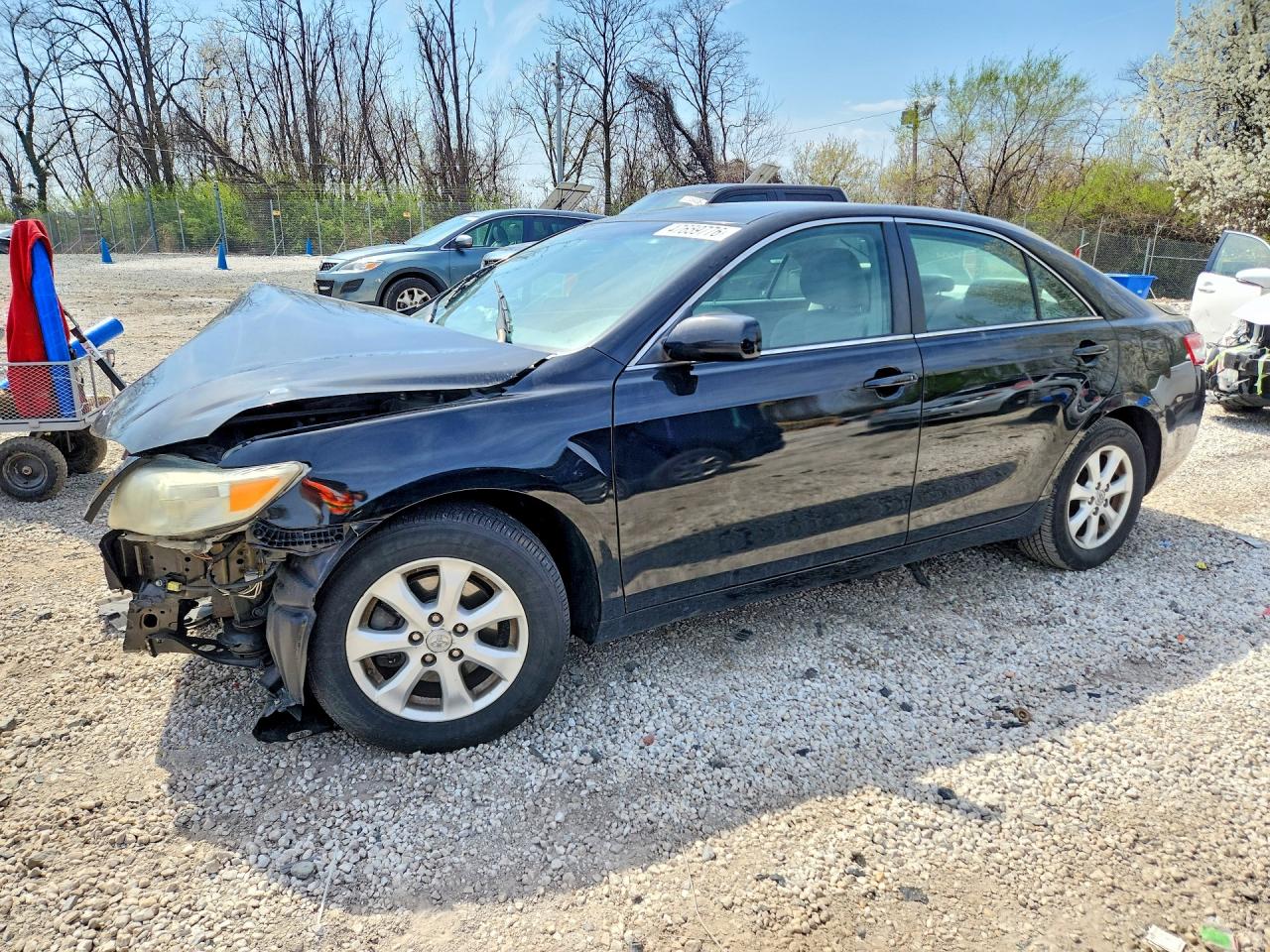 2011 Toyota Camry Le Black vin: 4T4BF3EK0BR187658