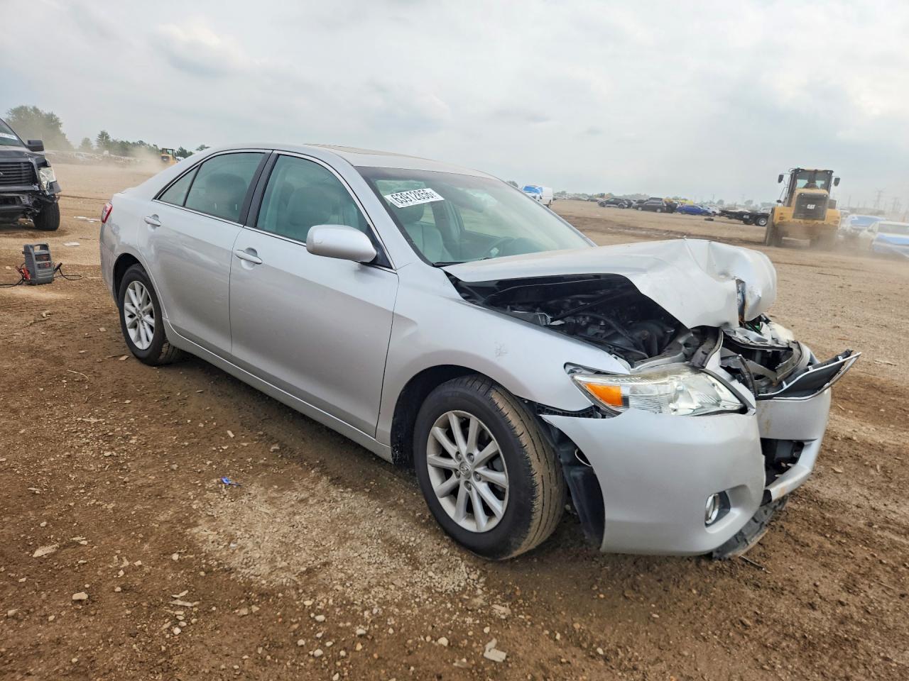 2011 Toyota Camry Xle Silver vin: 4T4BF3EK0BR197025