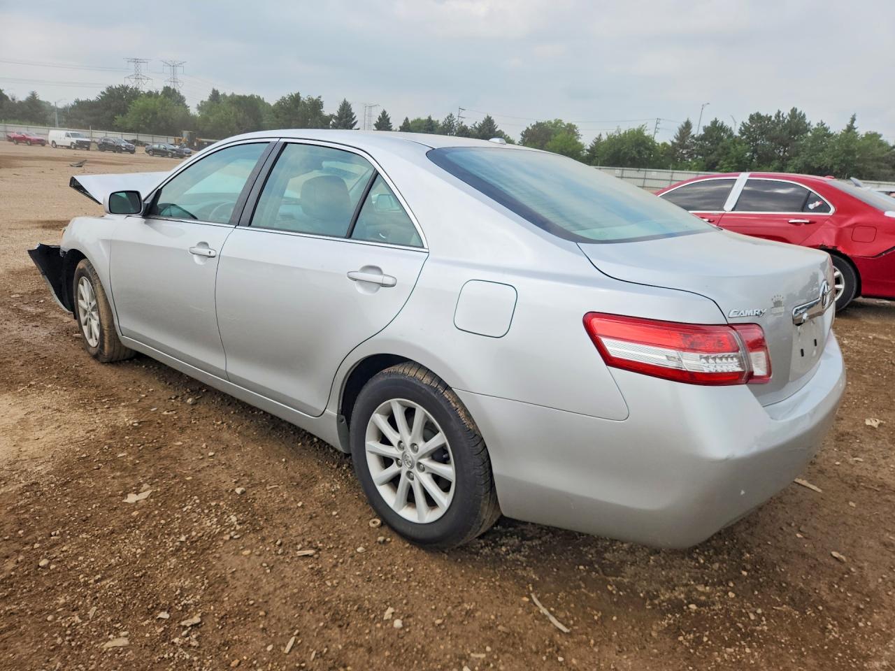 2011 Toyota Camry Xle Silver vin: 4T4BF3EK0BR197025