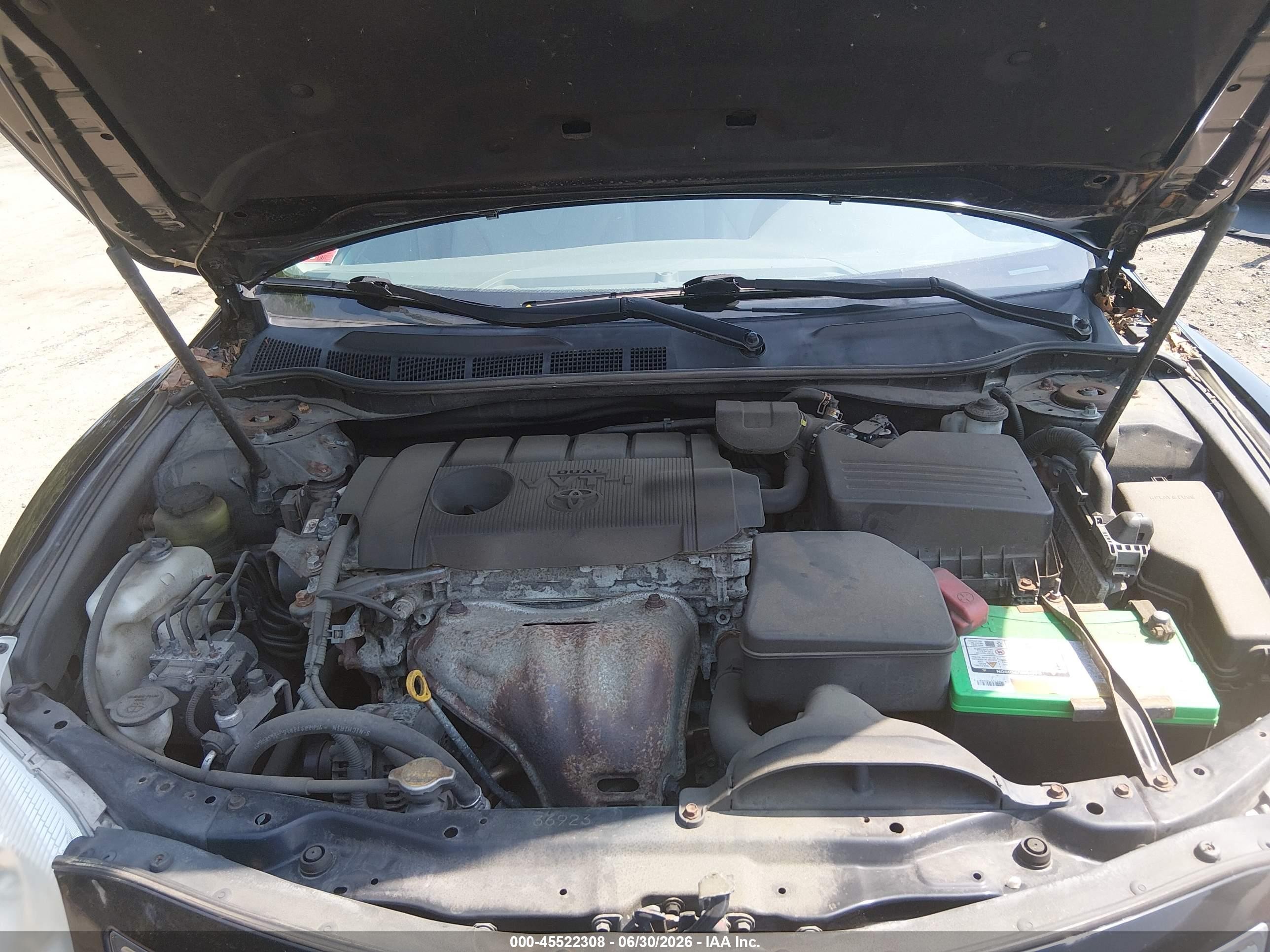 2011 Toyota Camry Xle Black vin: 4T4BF3EK0BR198790