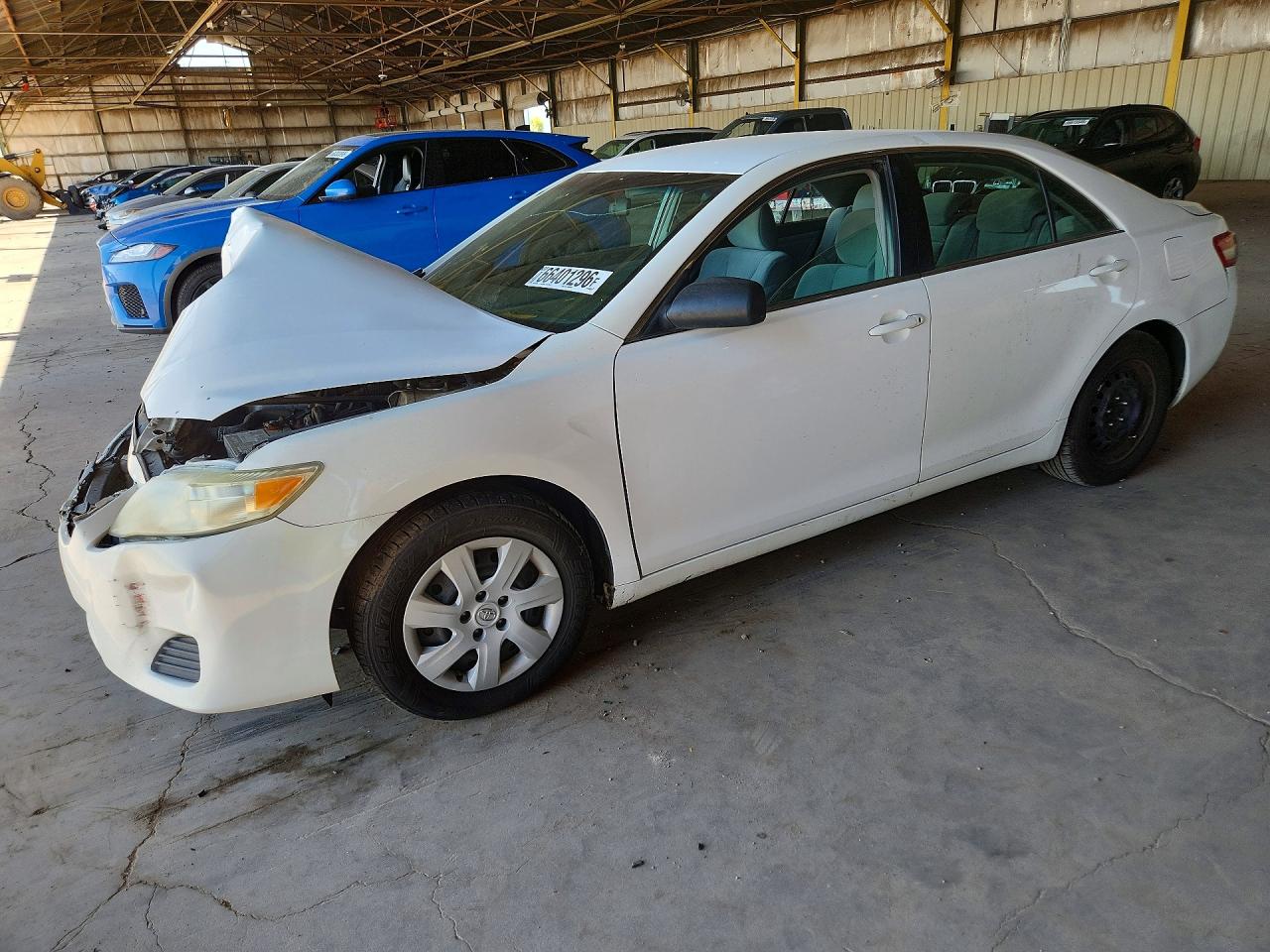2011 Toyota Camry Le White vin: 4T4BF3EK0BR199440
