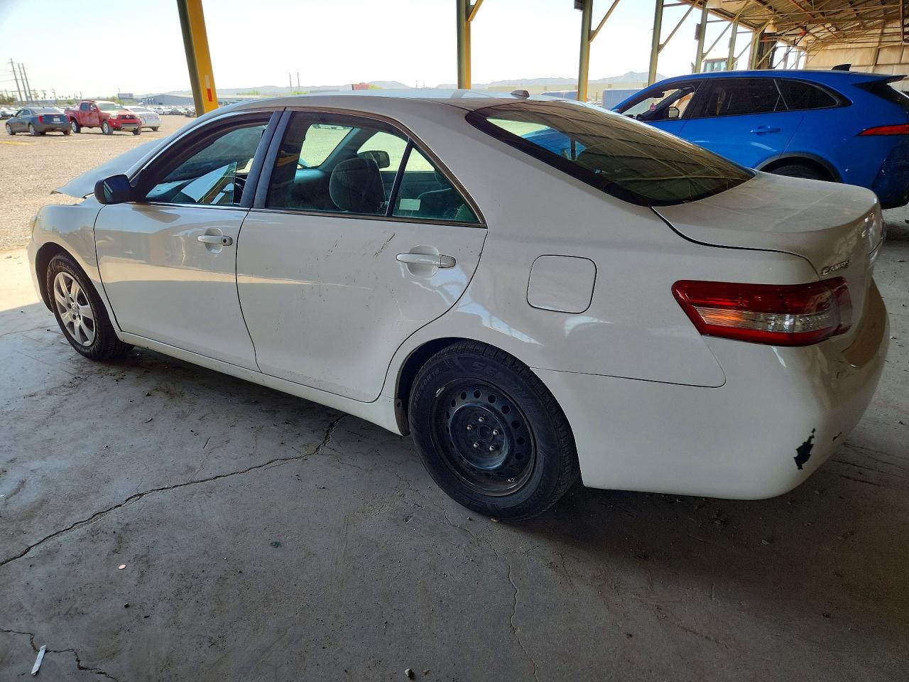 2011 Toyota Camry Le White vin: 4T4BF3EK0BR199440