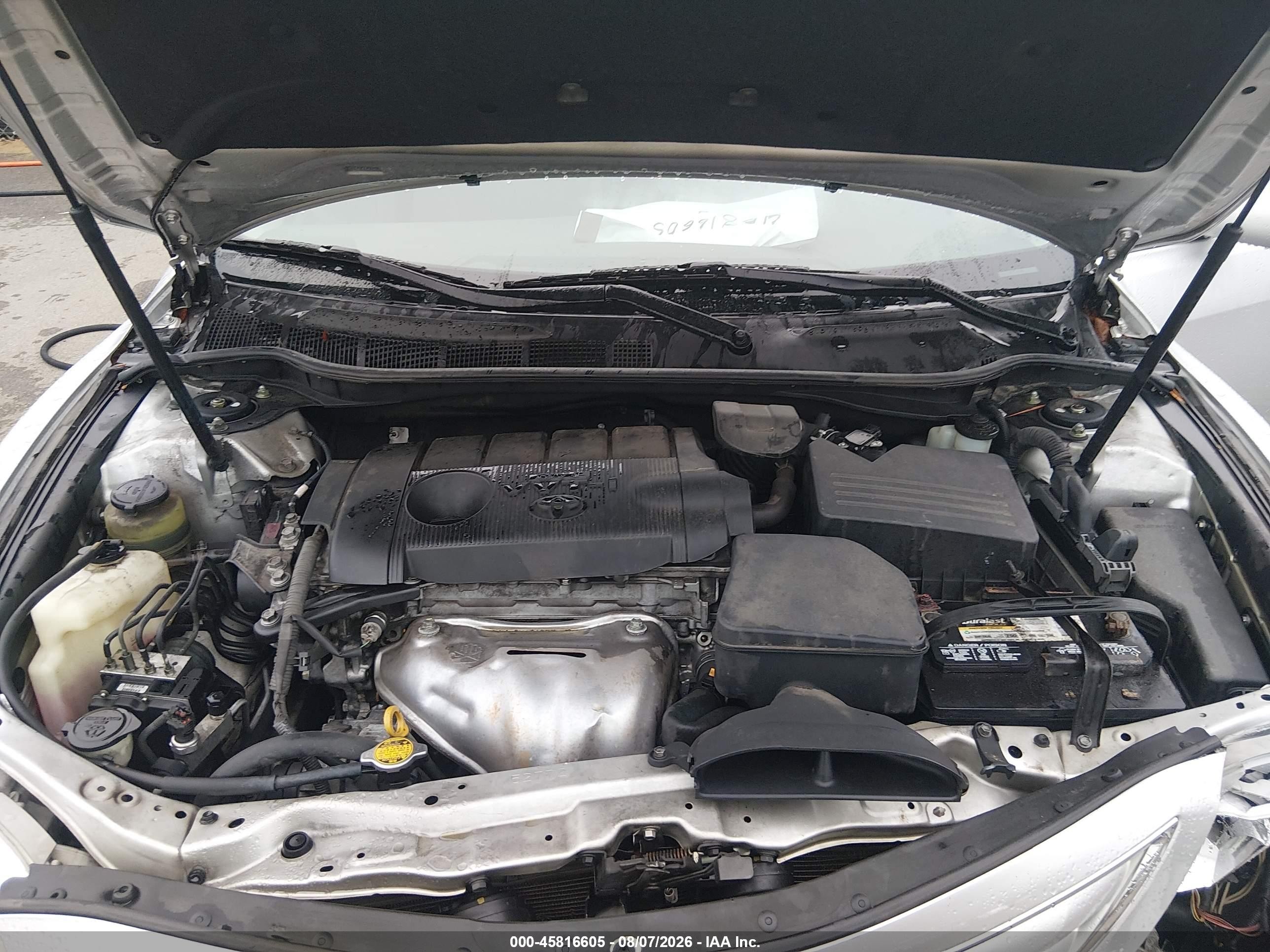 2011 Toyota Camry Le Silver vin: 4T4BF3EK0BR214566