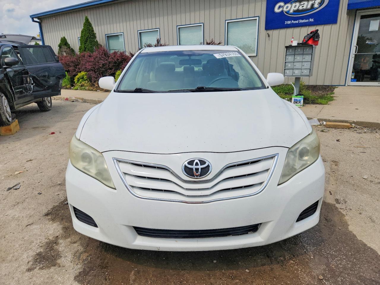 2010 Toyota Camry Le White vin: 4T4BF3EK1AR020255