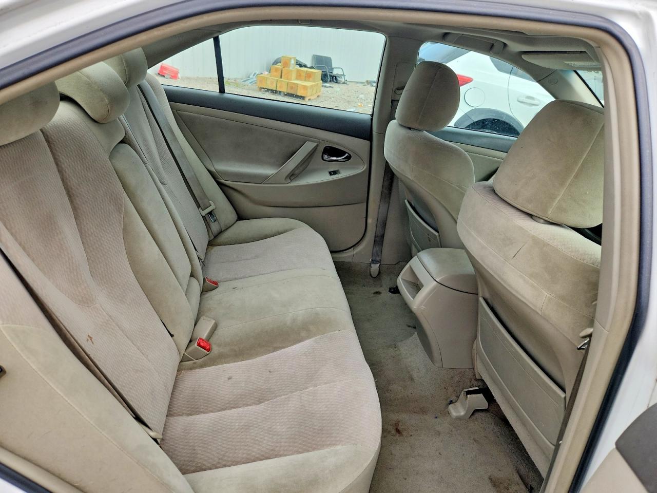 2010 Toyota Camry Le White vin: 4T4BF3EK1AR020255