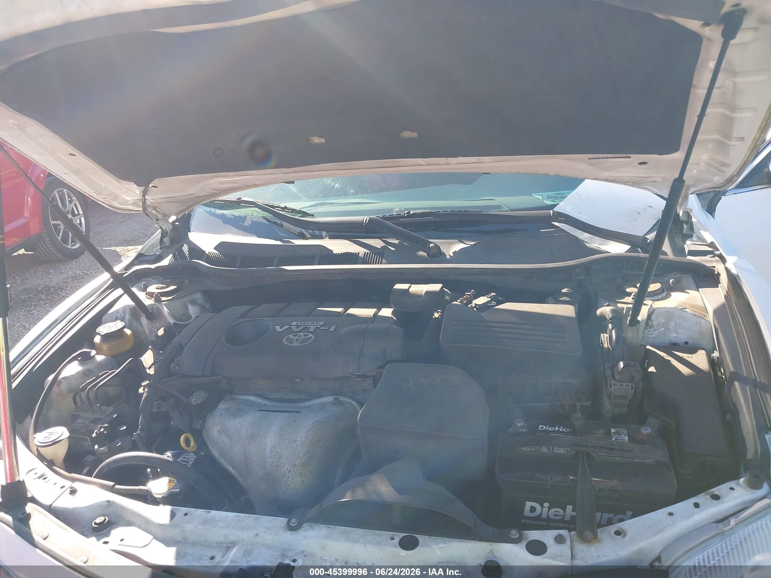 2010 Toyota Camry Le White vin: 4T4BF3EK1AR022412