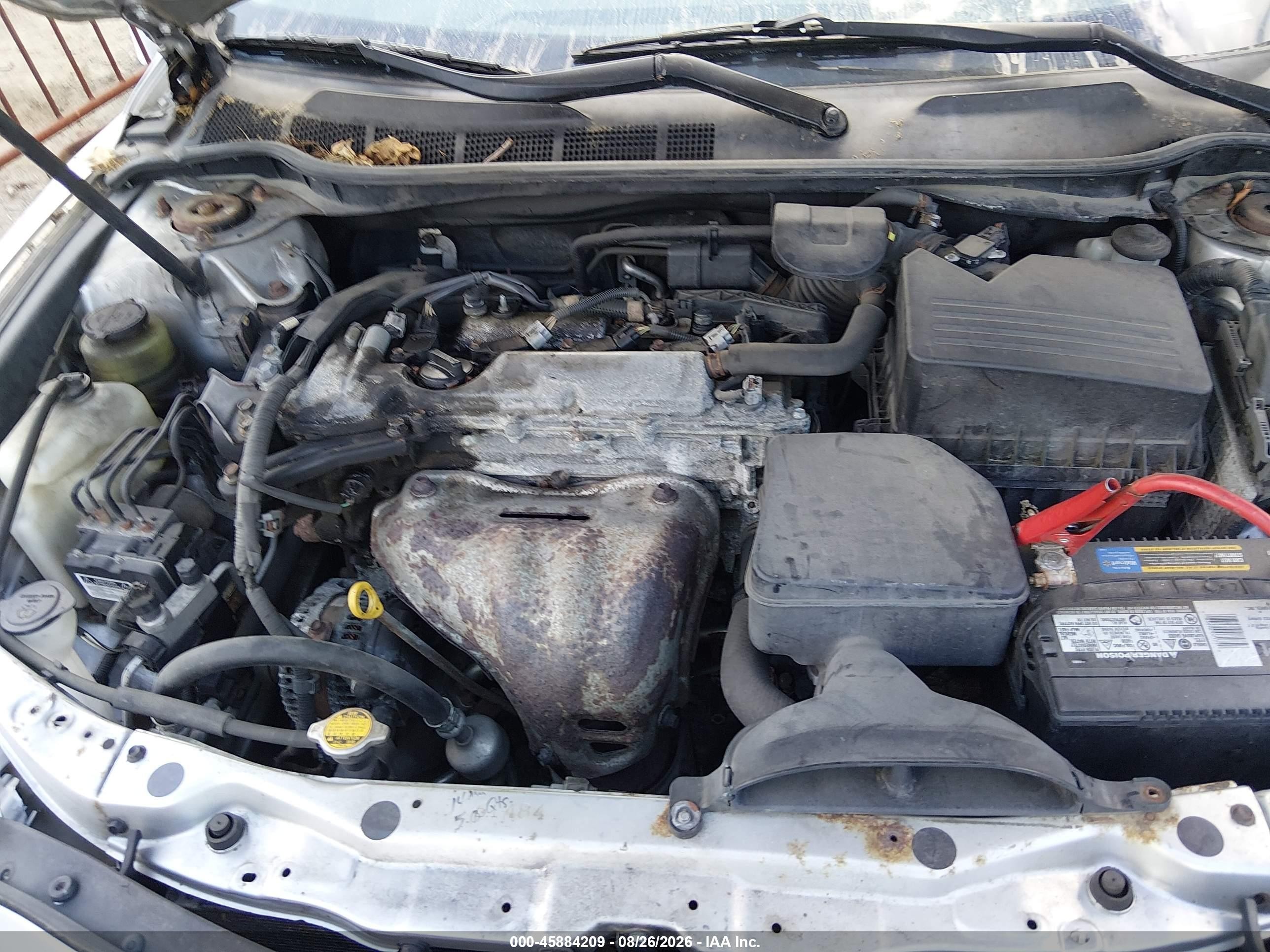 2010 Toyota Camry Le Серебряный vin: 4T4BF3EK1AR023463