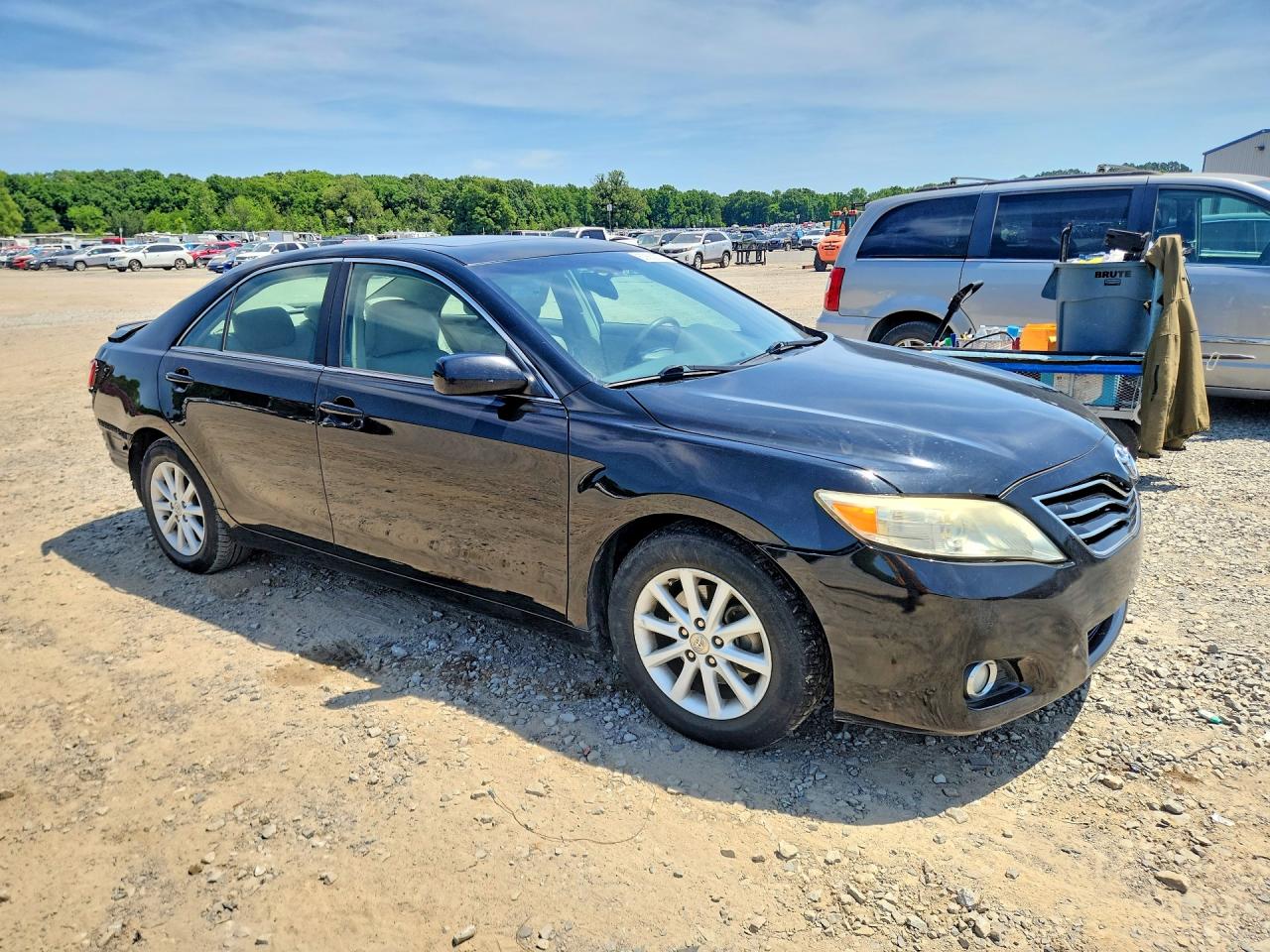 2010 Toyota Camry Xle Black vin: 4T4BF3EK1AR034074