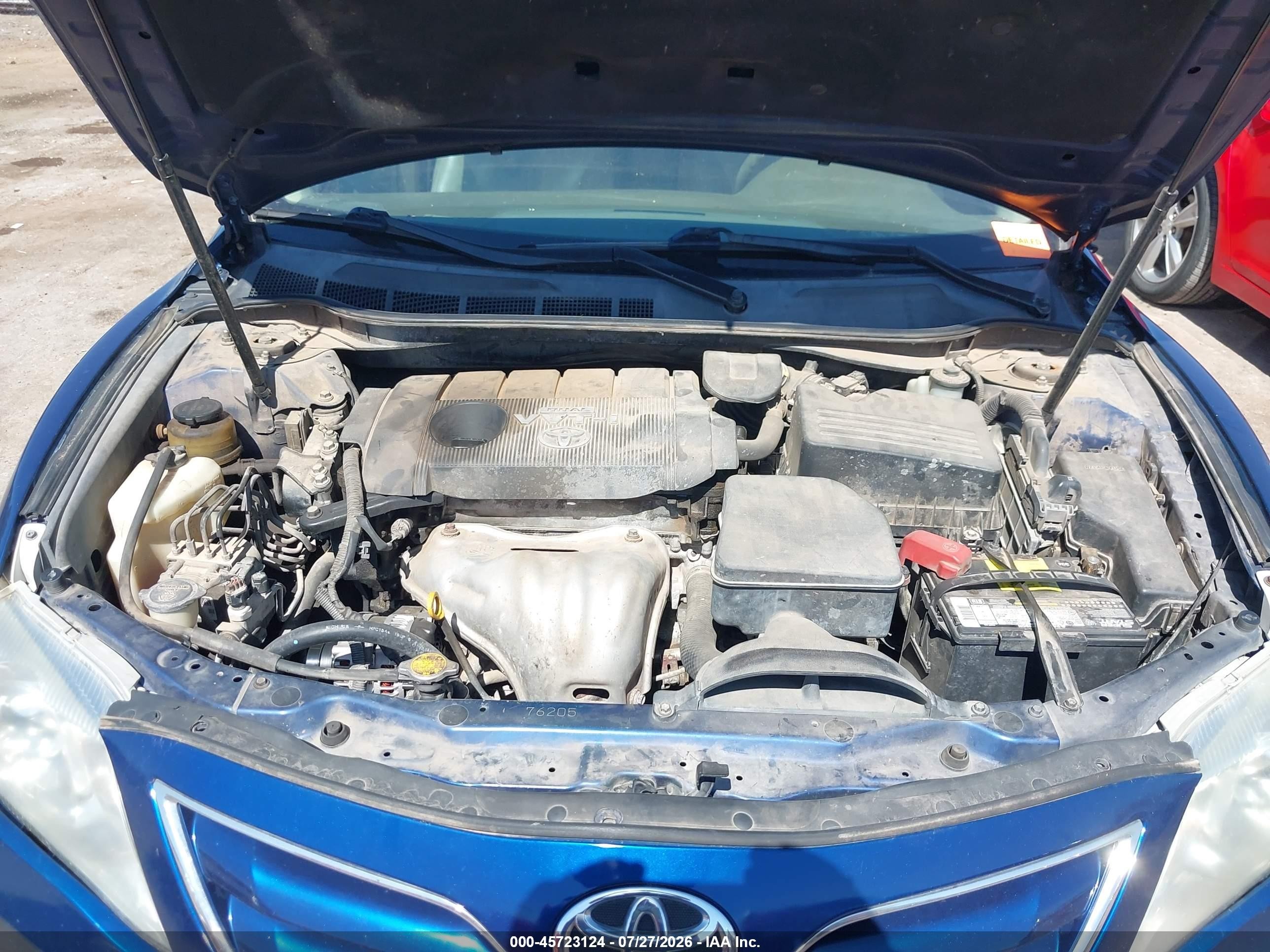 2010 Toyota Camry Se/le/xle Blue vin: 4T4BF3EK1AR038173