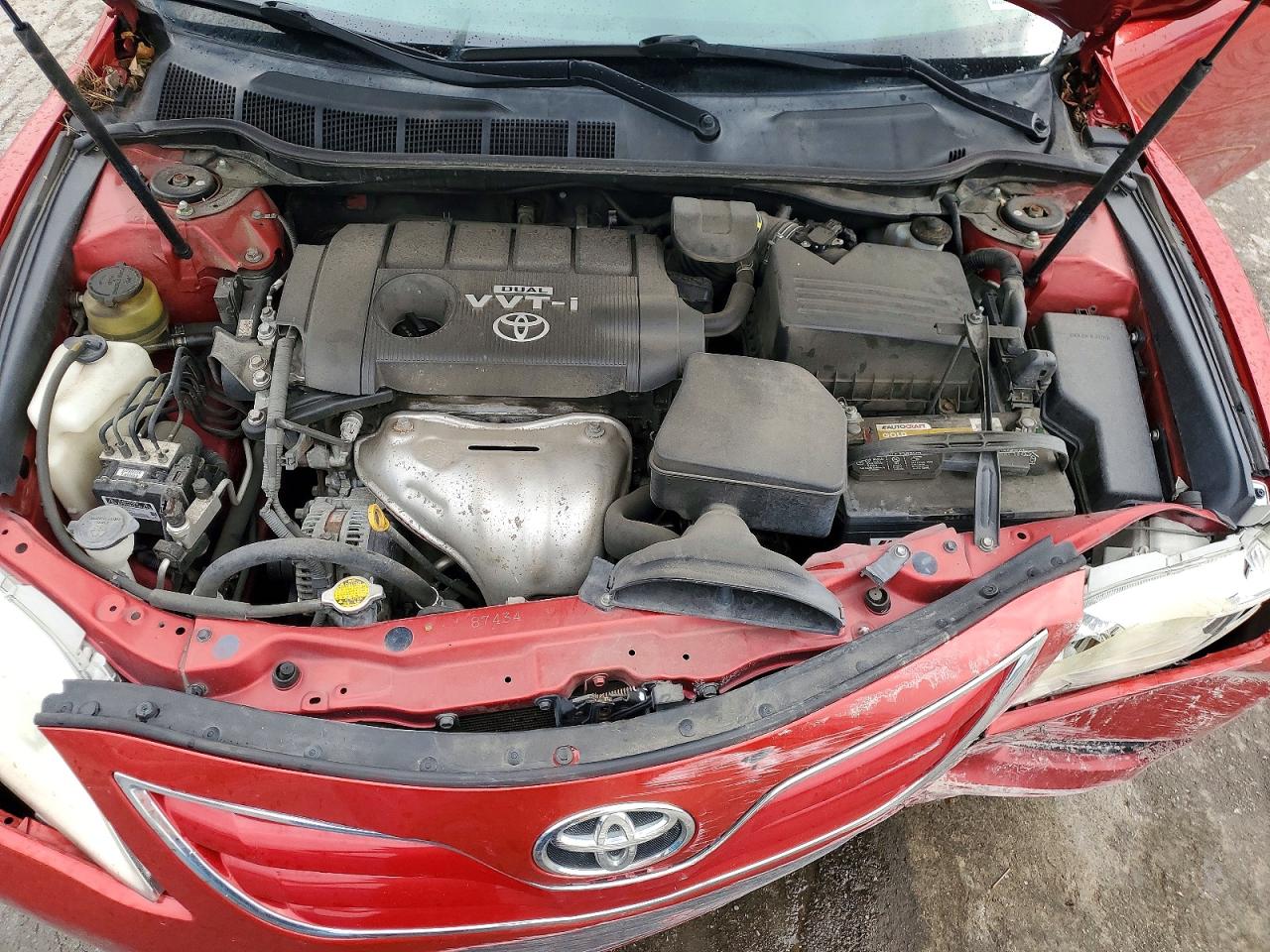 2010 Toyota Camry Le Maroon vin: 4T4BF3EK1AR049402