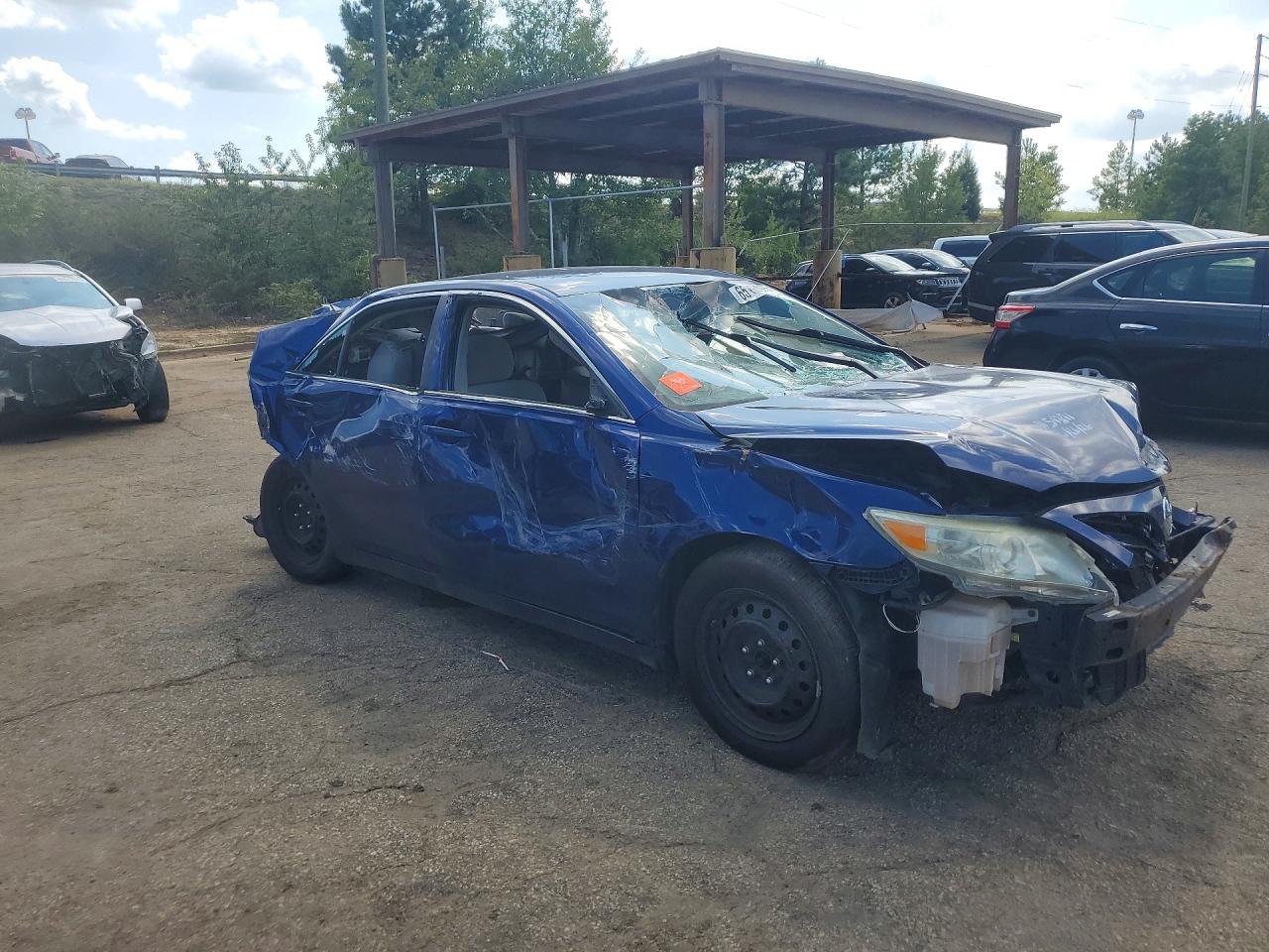 2010 Toyota Camry Le Blue vin: 4T4BF3EK1AR059217