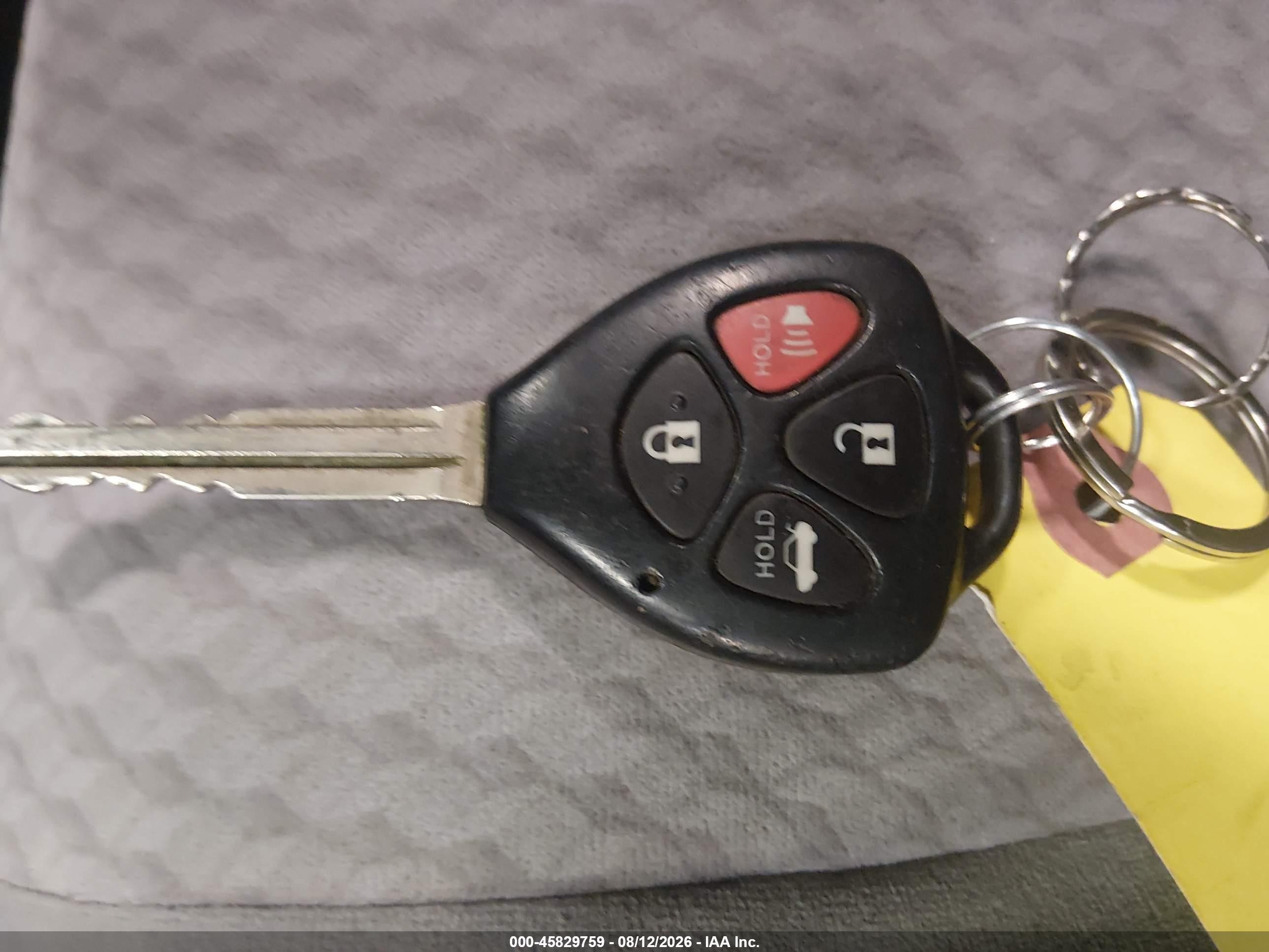2010 Toyota Camry Le Синий vin: 4T4BF3EK1AR061839