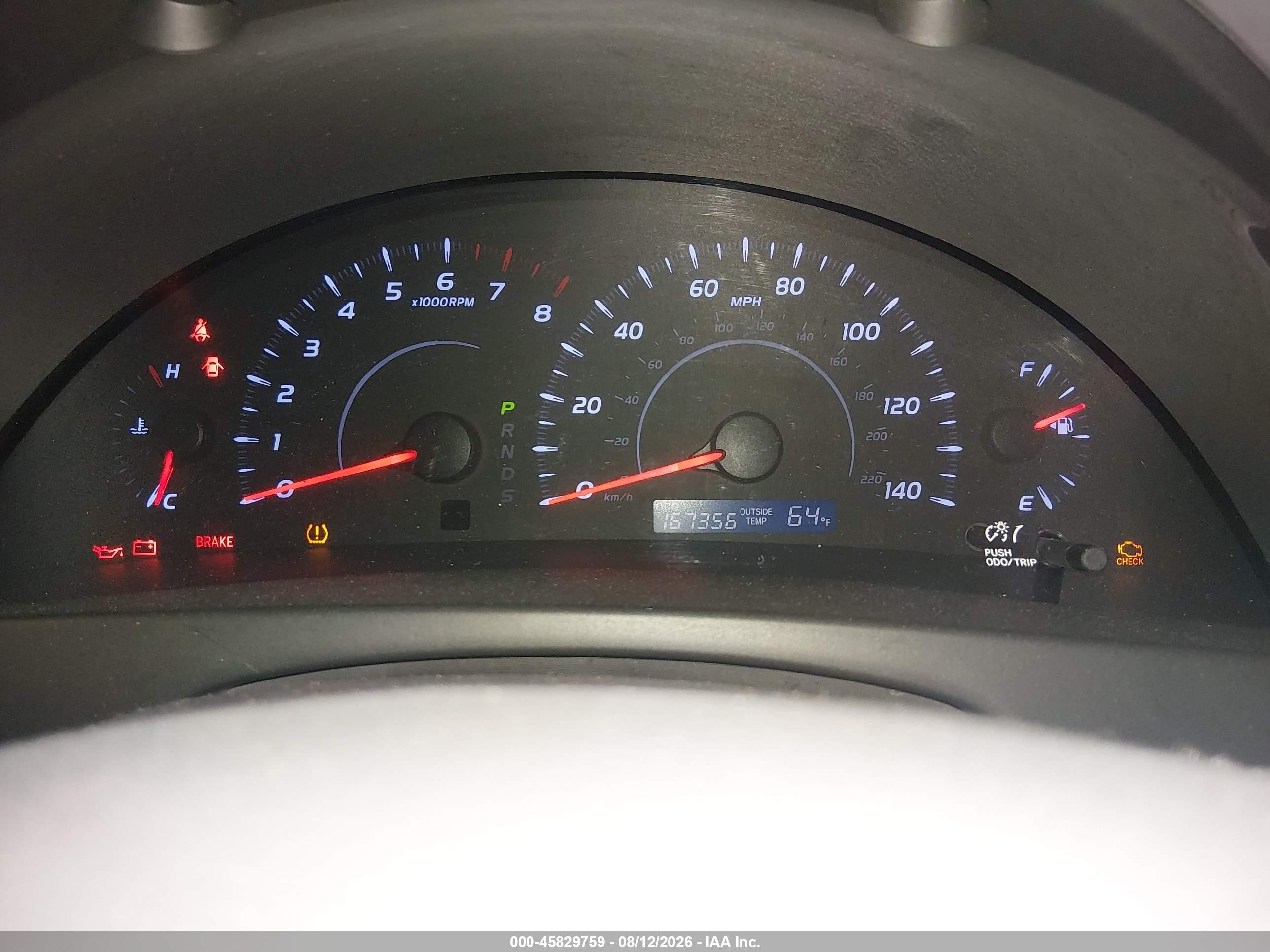 2010 Toyota Camry Le Синий vin: 4T4BF3EK1AR061839