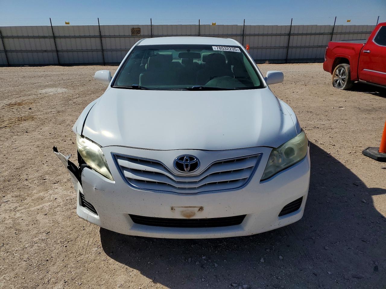 2010 Toyota Camry White vin: 4T4BF3EK1AR076549