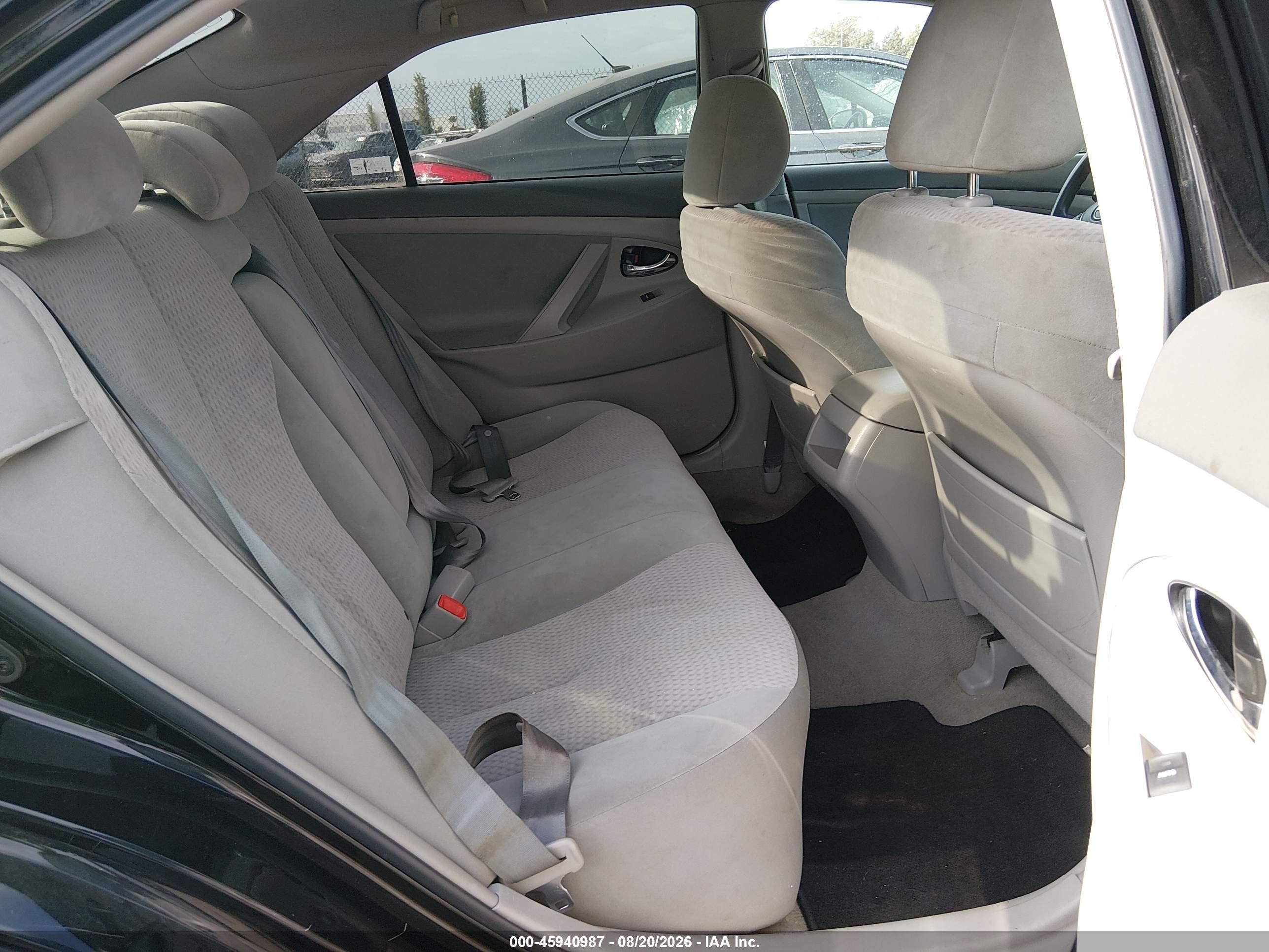 2010 Toyota Camry Le Black vin: 4T4BF3EK1AR082349