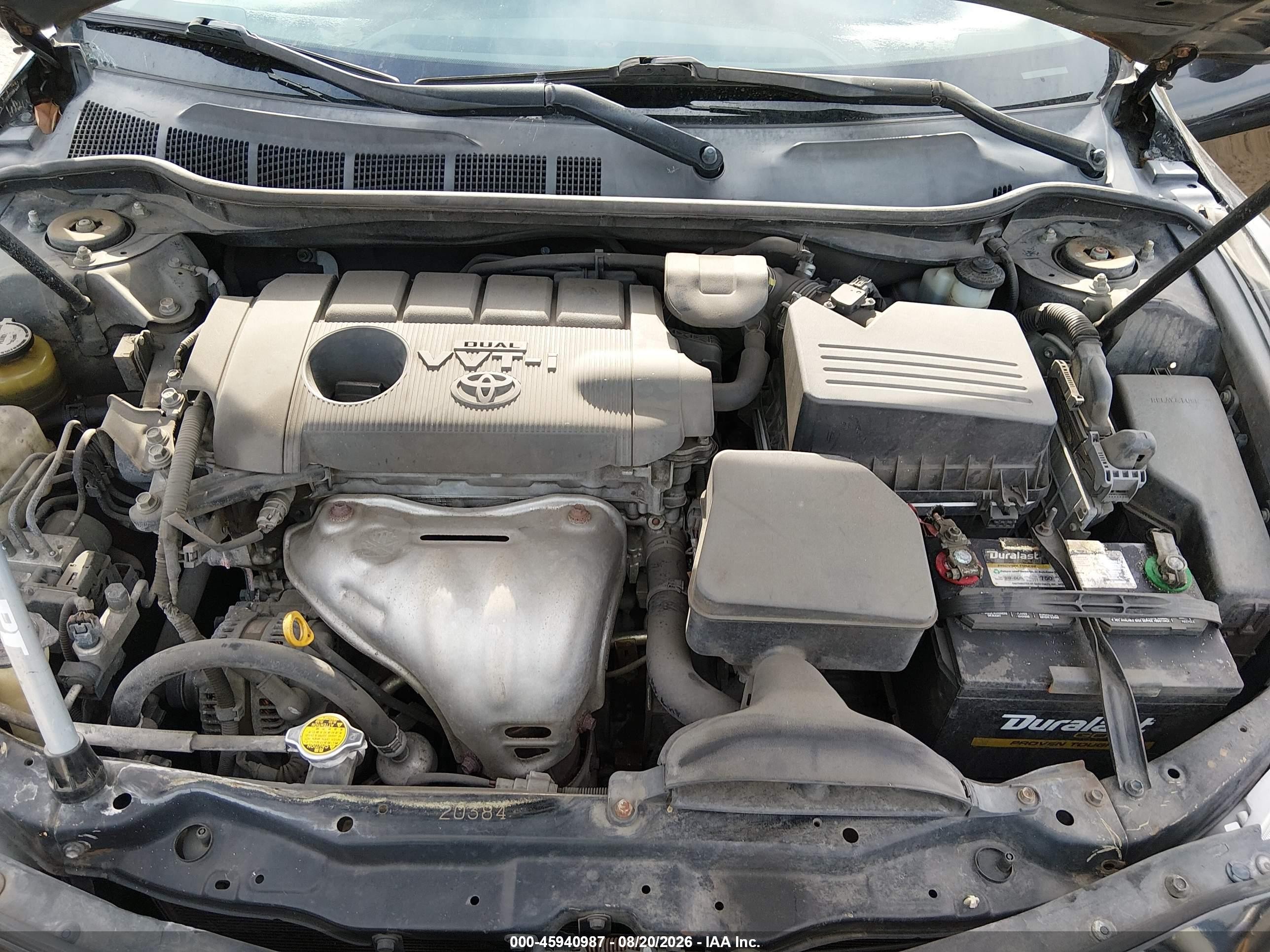 2010 Toyota Camry Le Black vin: 4T4BF3EK1AR082349