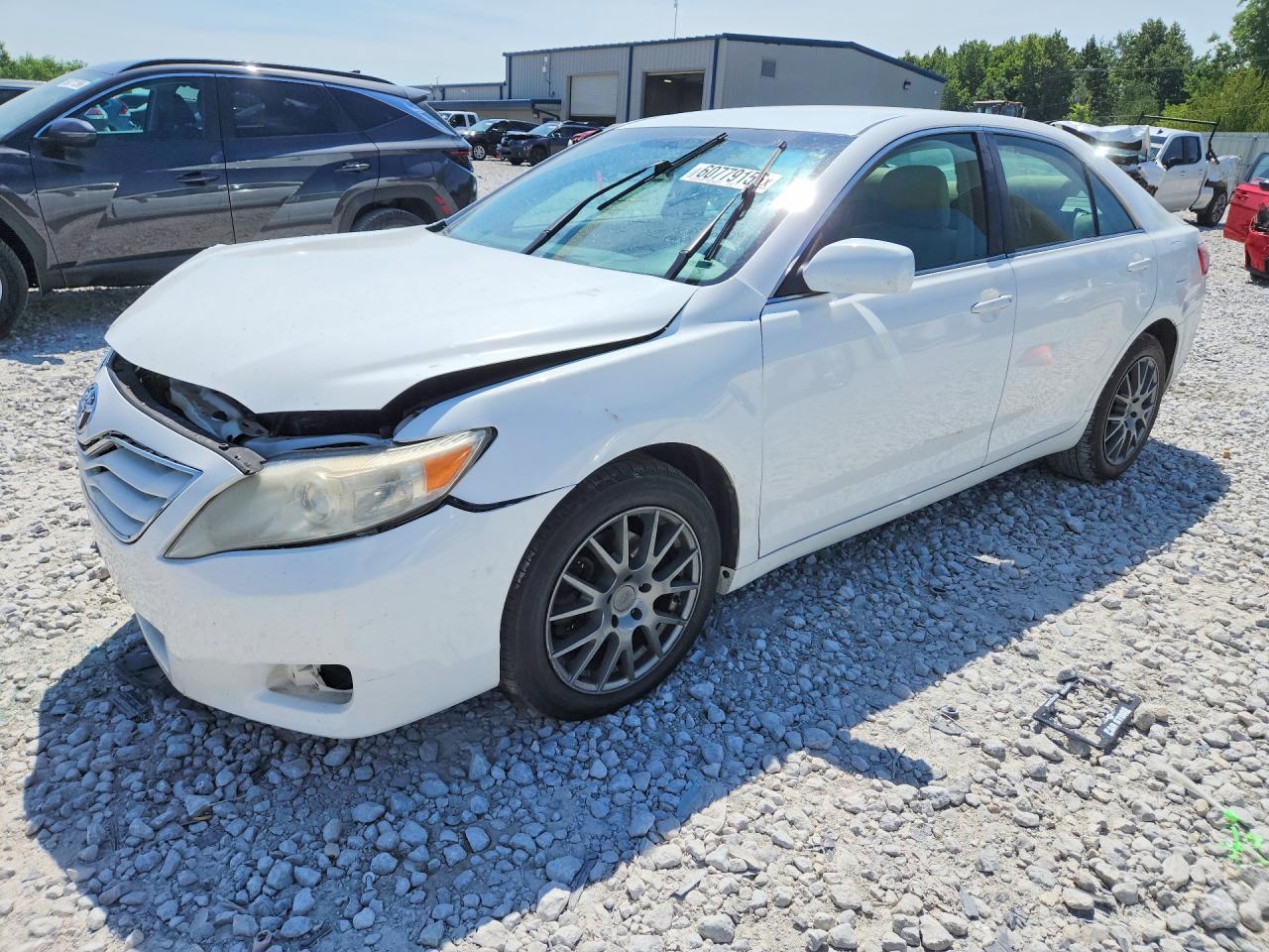 2011 Toyota Camry Le White vin: 4T4BF3EK1BR104061