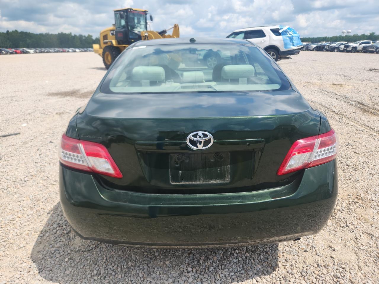 2011 Toyota Camry Automatic Зеленый vin: 4T4BF3EK1BR150019
