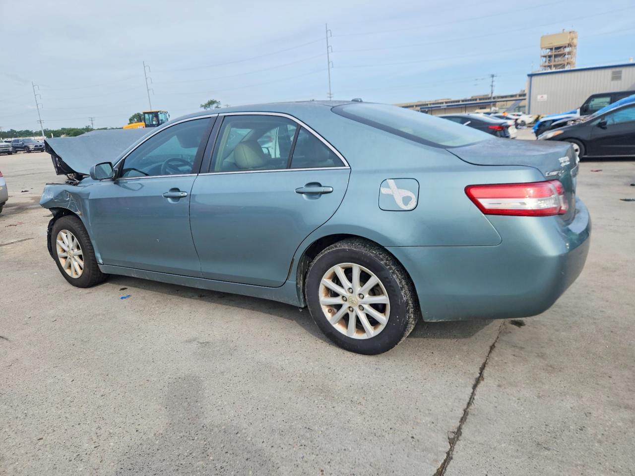 2011 Toyota Camry Xle Turquoise vin: 4T4BF3EK1BR152255