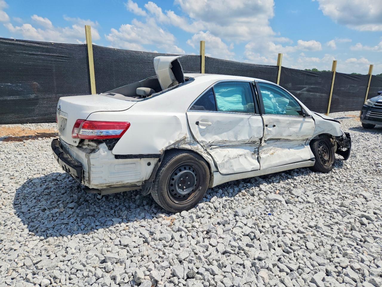 2011 Toyota Camry Le Белый vin: 4T4BF3EK1BR153390