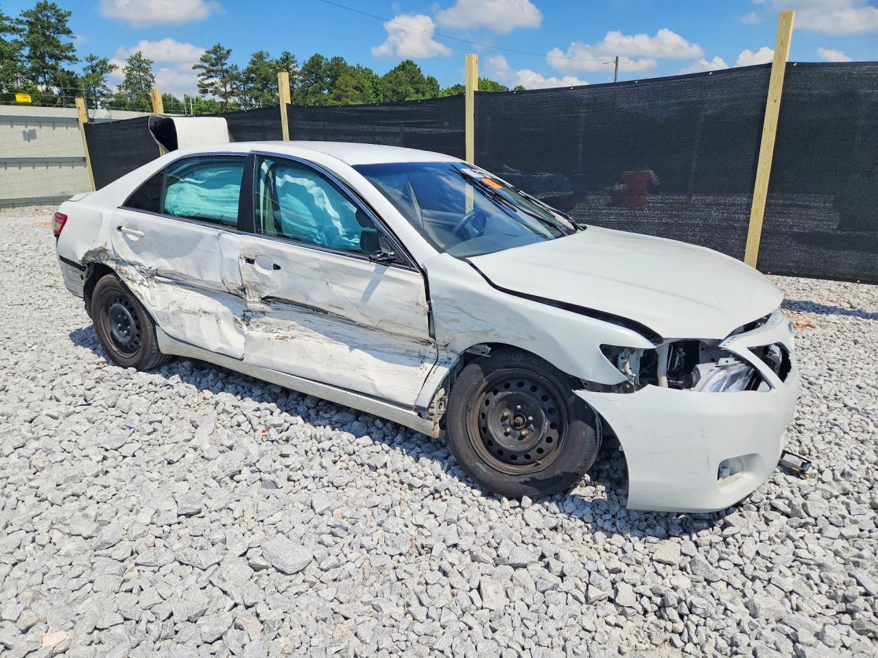 2011 Toyota Camry Le Белый vin: 4T4BF3EK1BR153390
