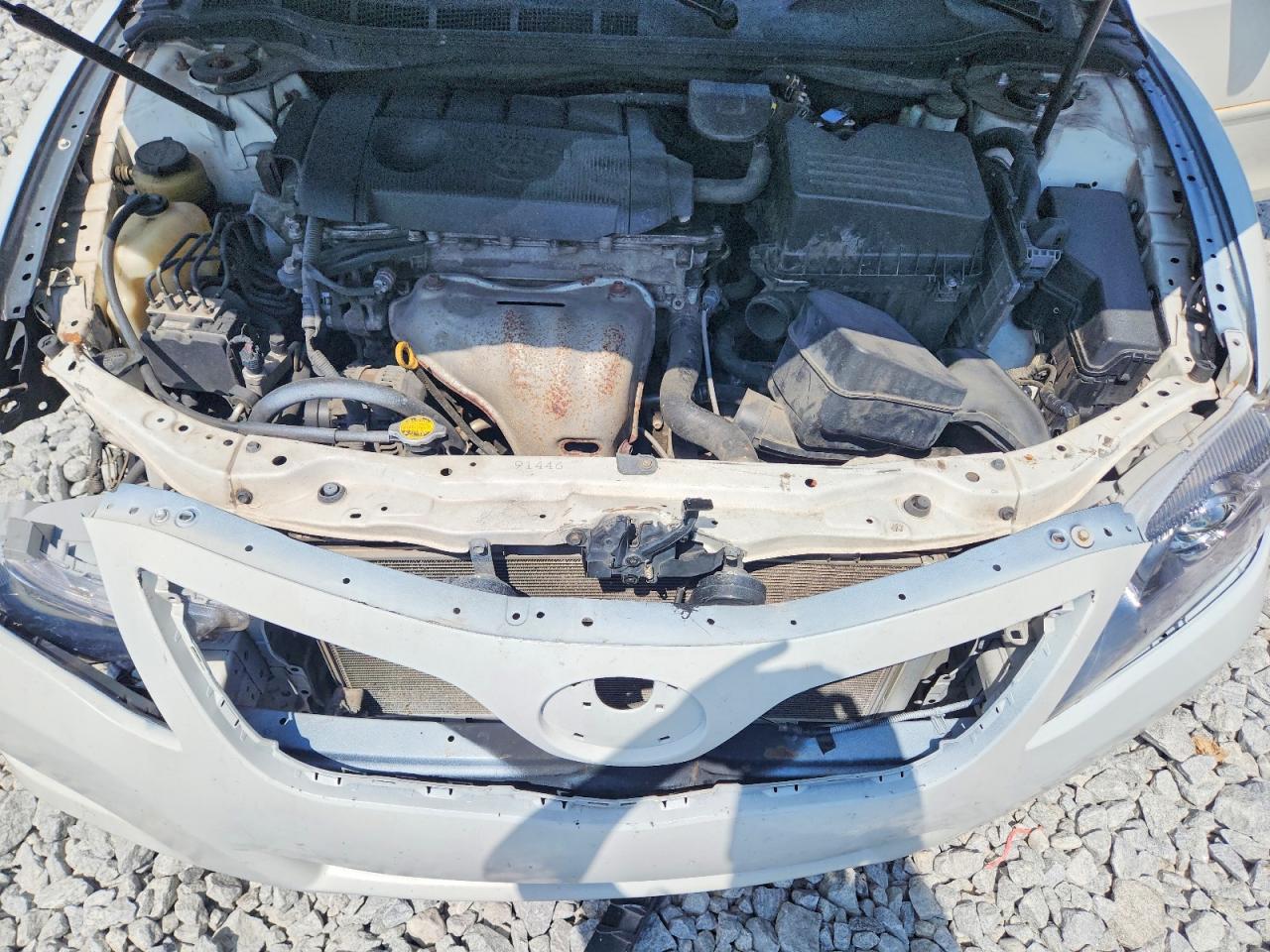 2011 Toyota Camry Le Белый vin: 4T4BF3EK1BR153390